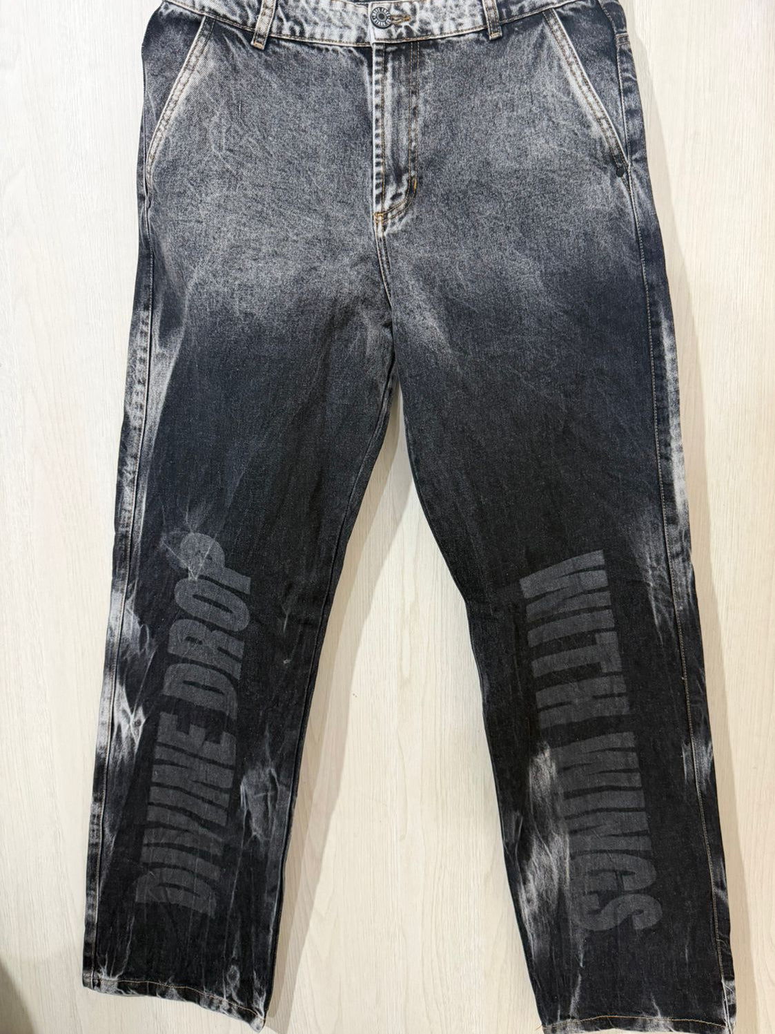 Jean Baggy Cargo Laser contraste + Laser 0013