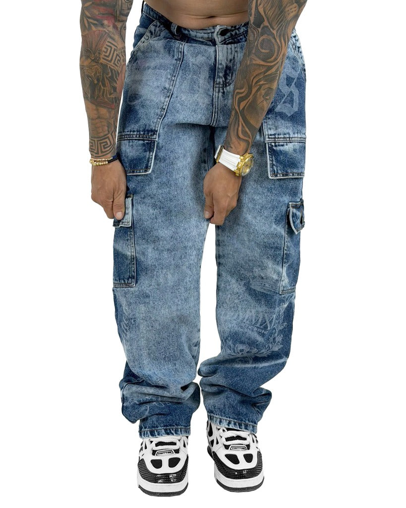 Jean Baggy Bolsillo Carpintero SAINTS