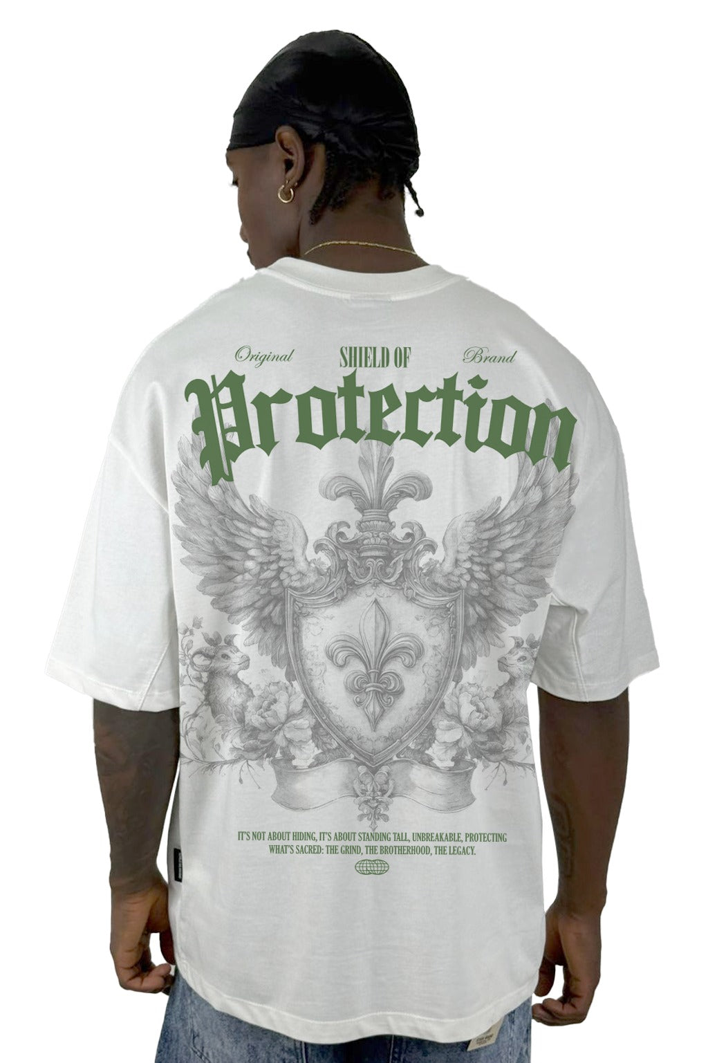 Oversize crudo shield protection alto gramaje