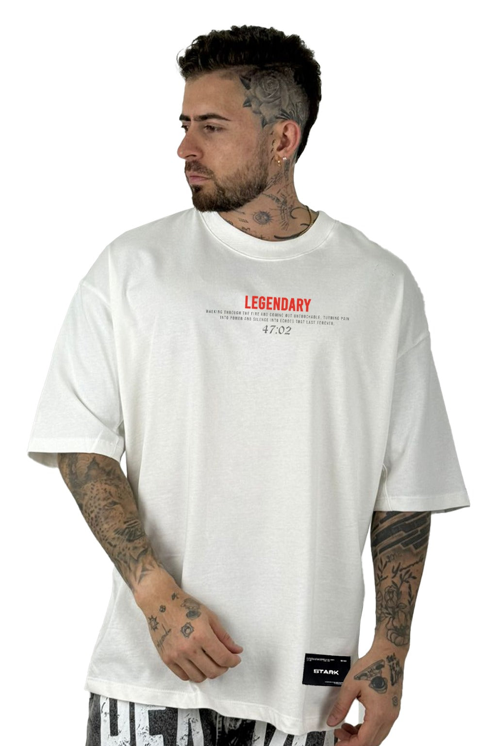 Oversize crudo legendary alto gramaje