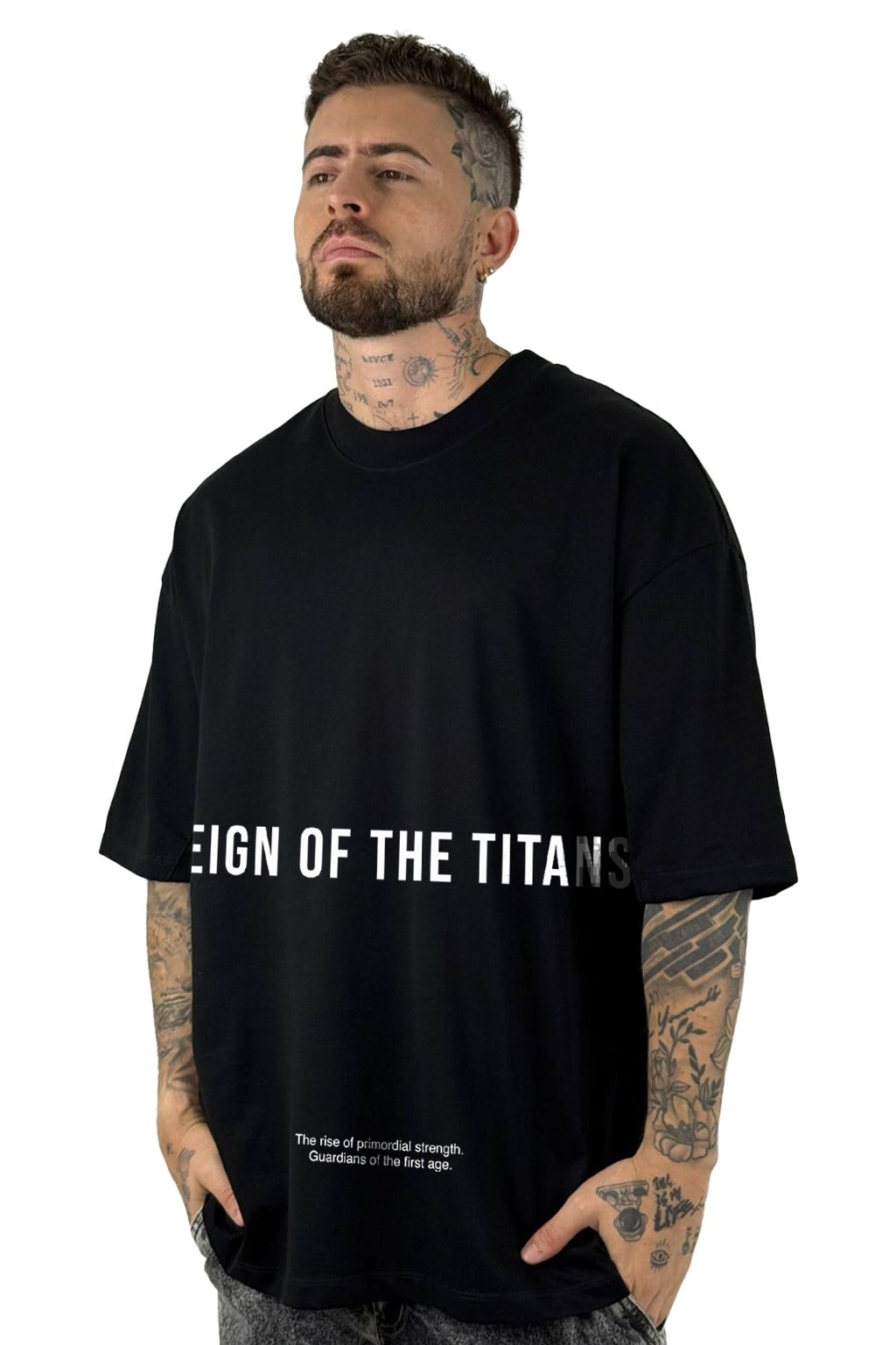 Oversize negro reign of titans