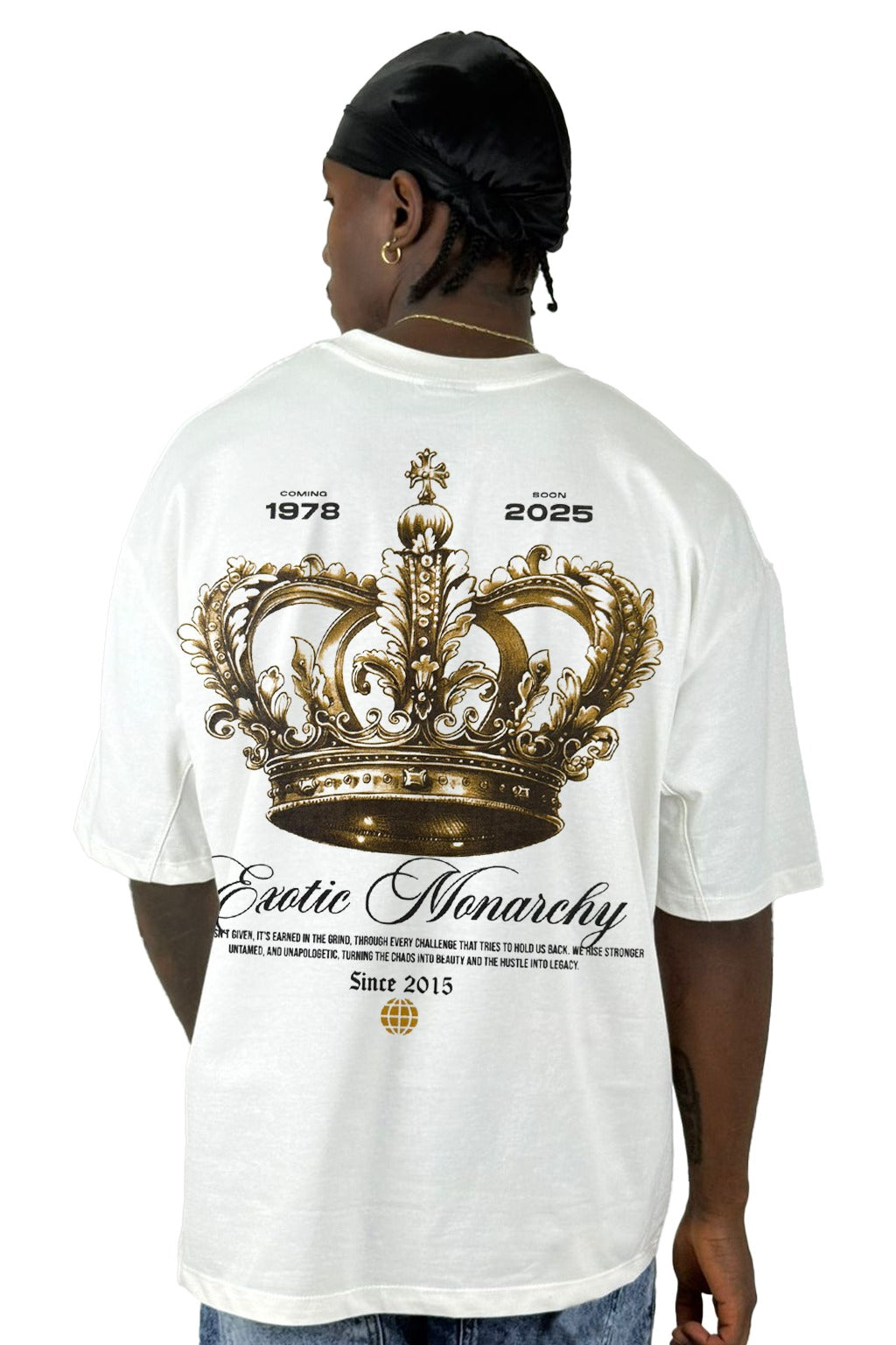 Oversize crudo exotic monarchy