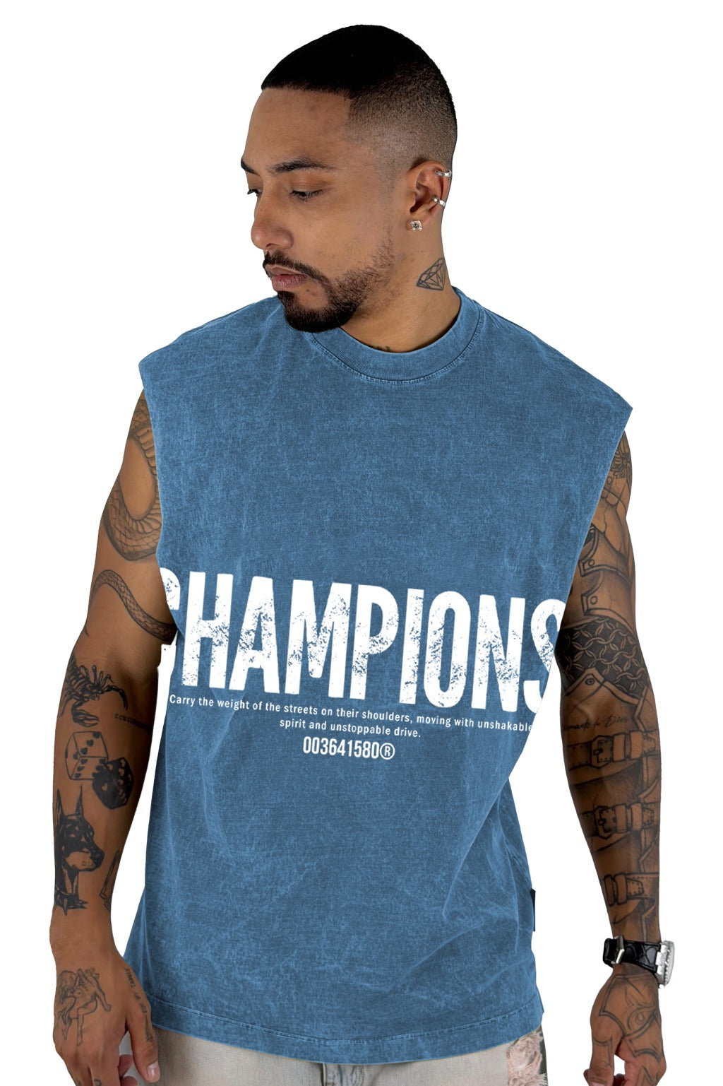 Camisilla sky azul champions