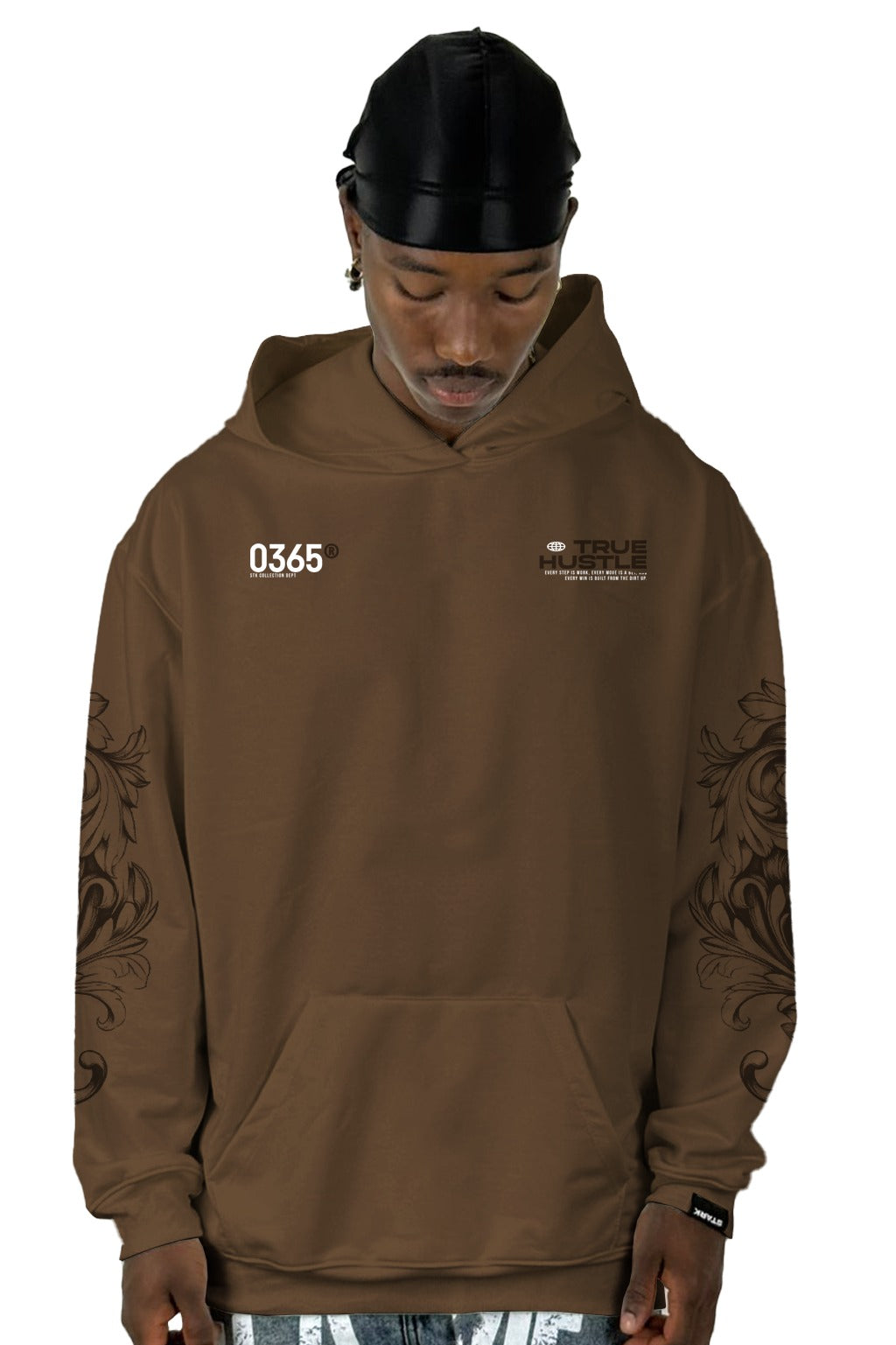 Buzo Capucha cafe true hustle 0365