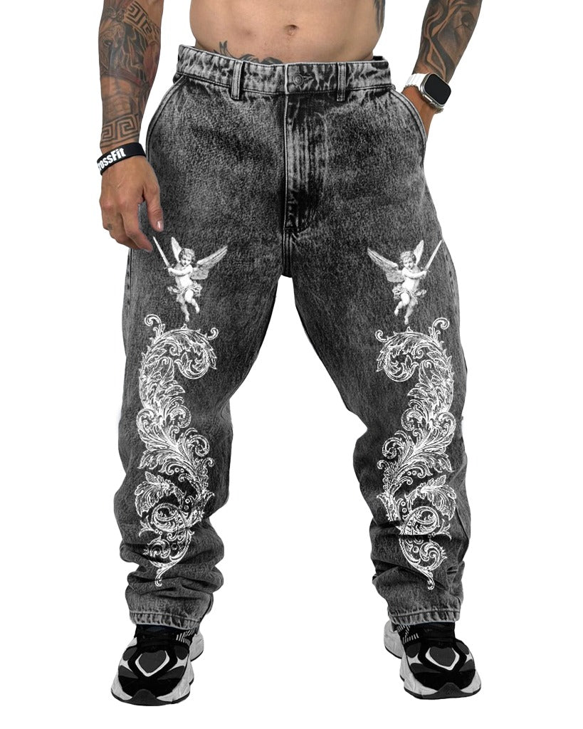 Jean Baggy clasico gris stamp angeles 2013