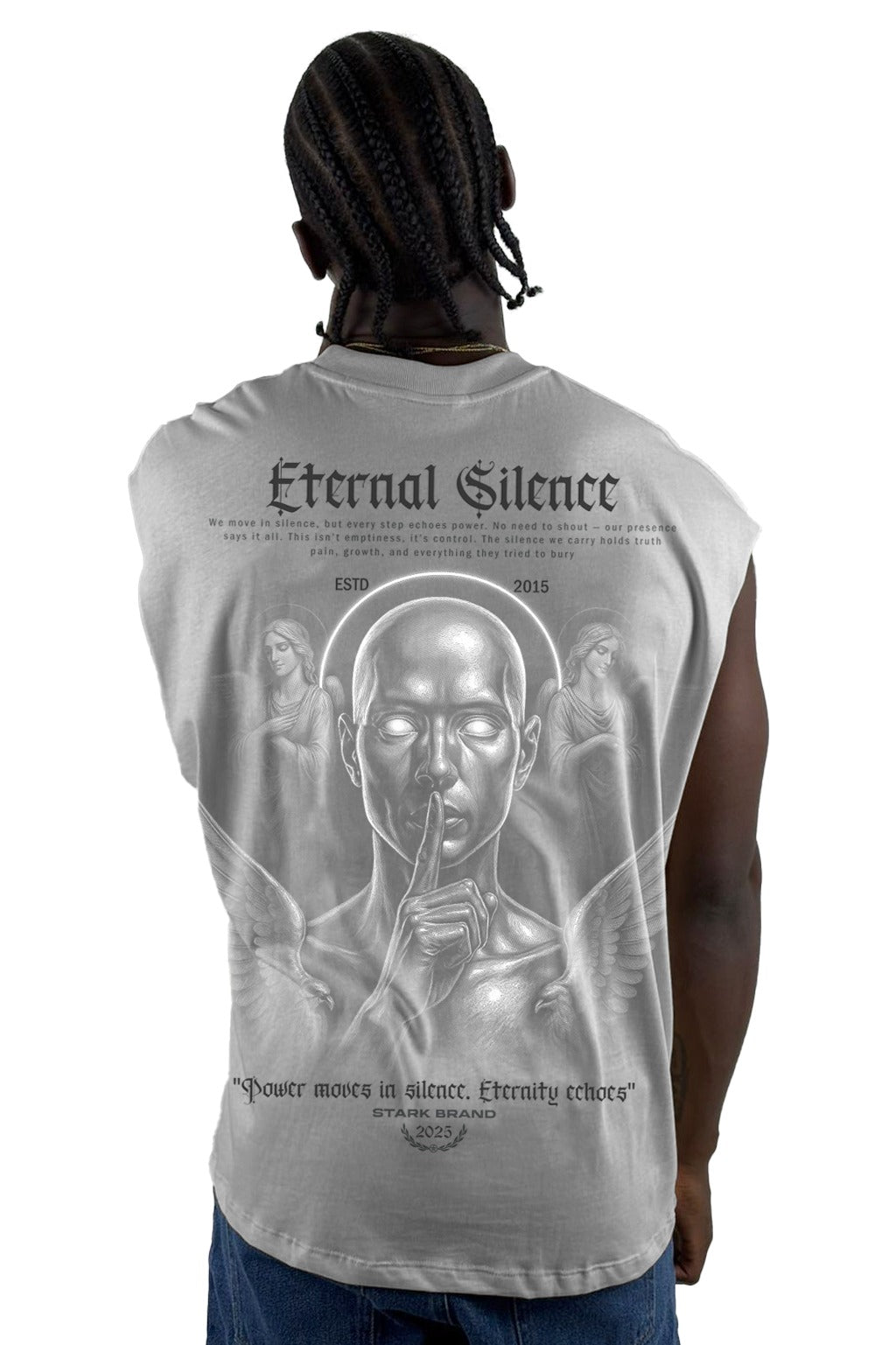 Camisilla Gris Eternal Silence Alto Gramaje