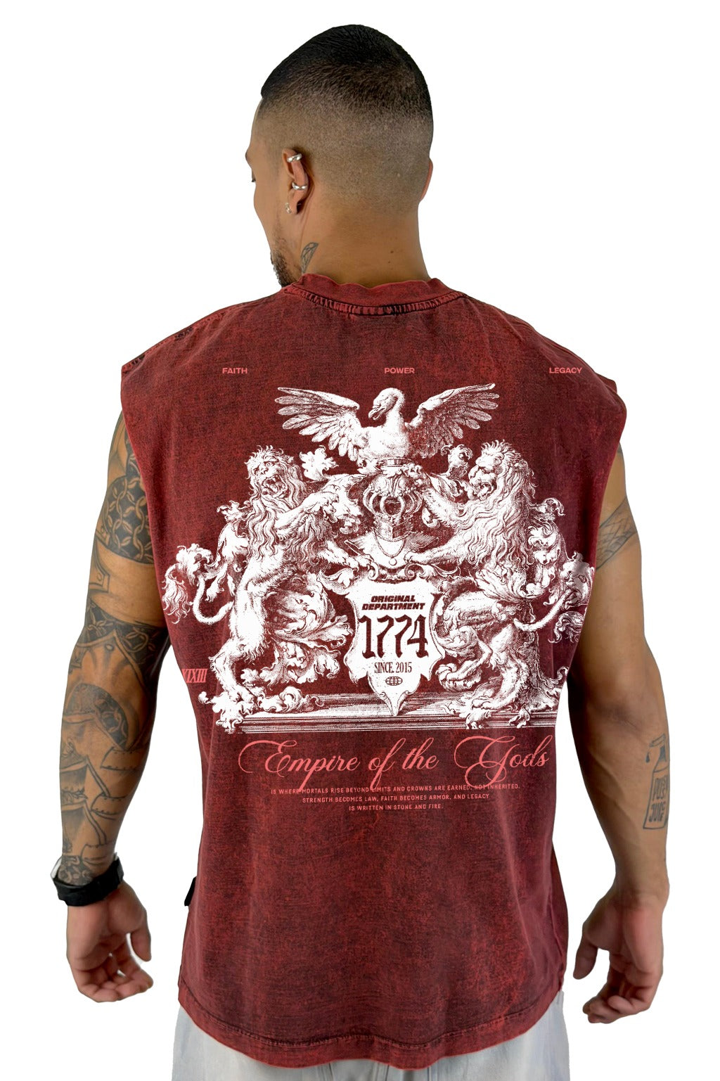 Camisilla sky vino Empire of the gods