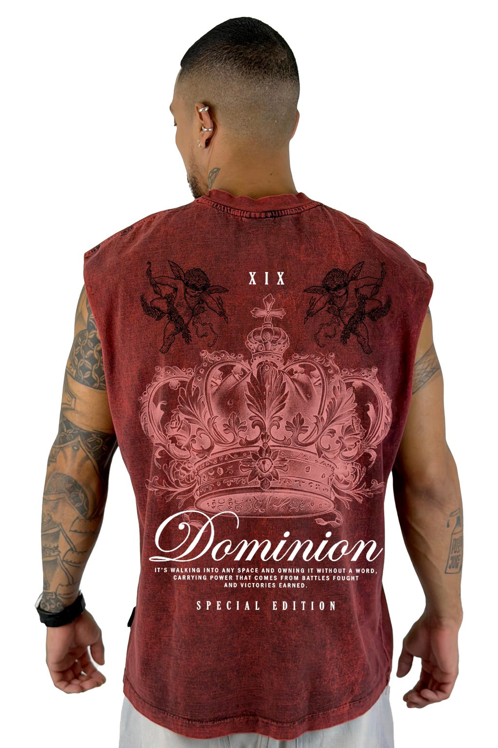 Camisilla sky Vino Dominion alto gramaje