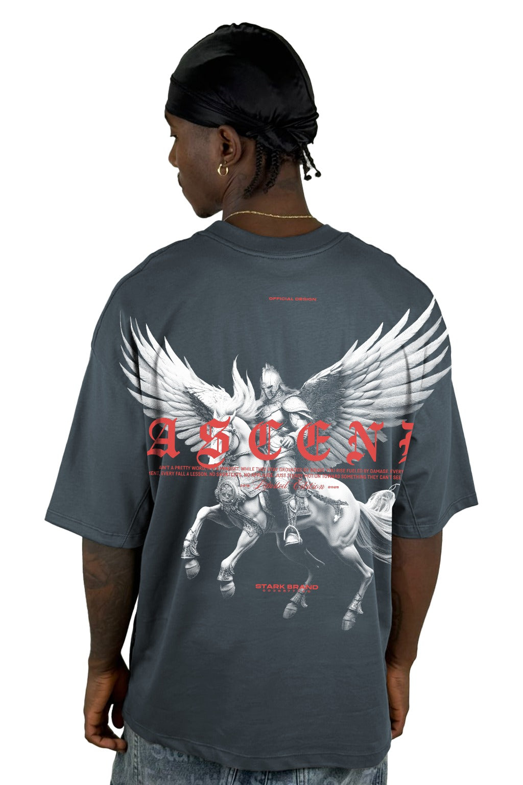 Oversize Gris Ascend Gladiador