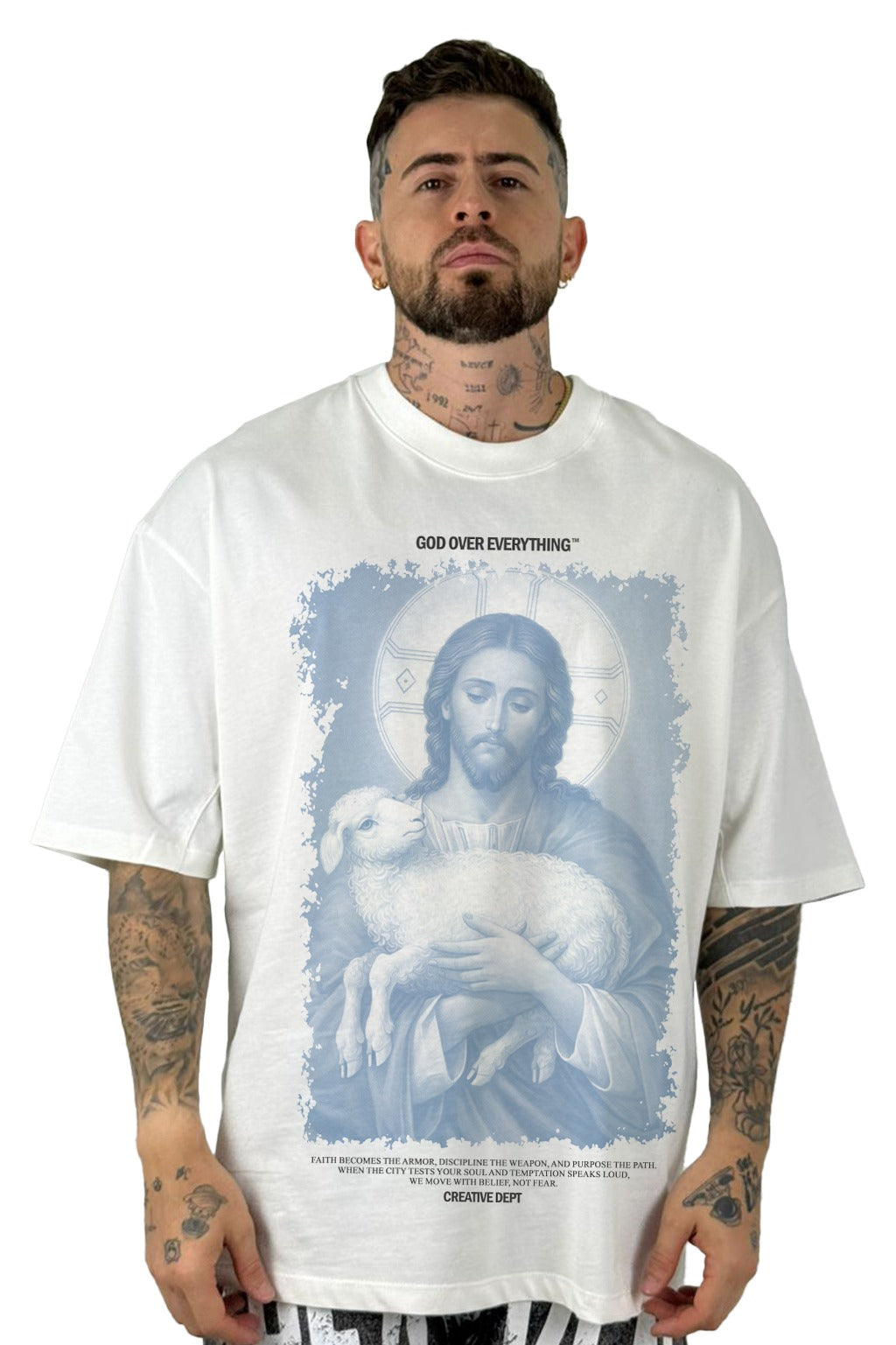 Oversize Crudo God Over Everything 777 Alto Gramaje