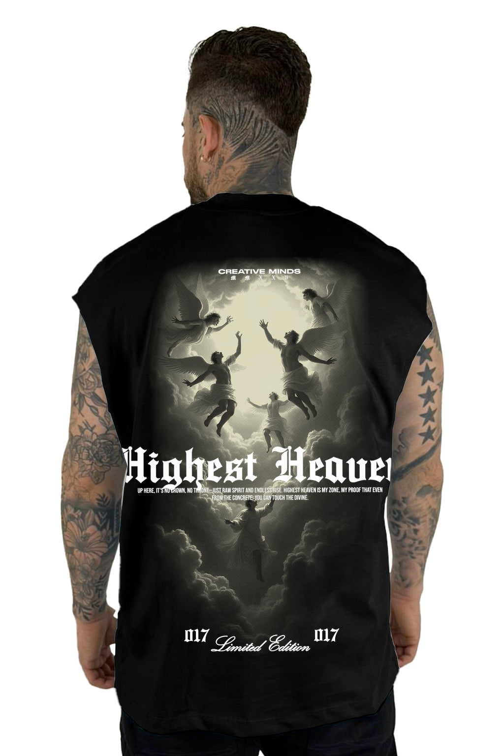 Camisilla Negra Highest Heaven Alto Gramaje