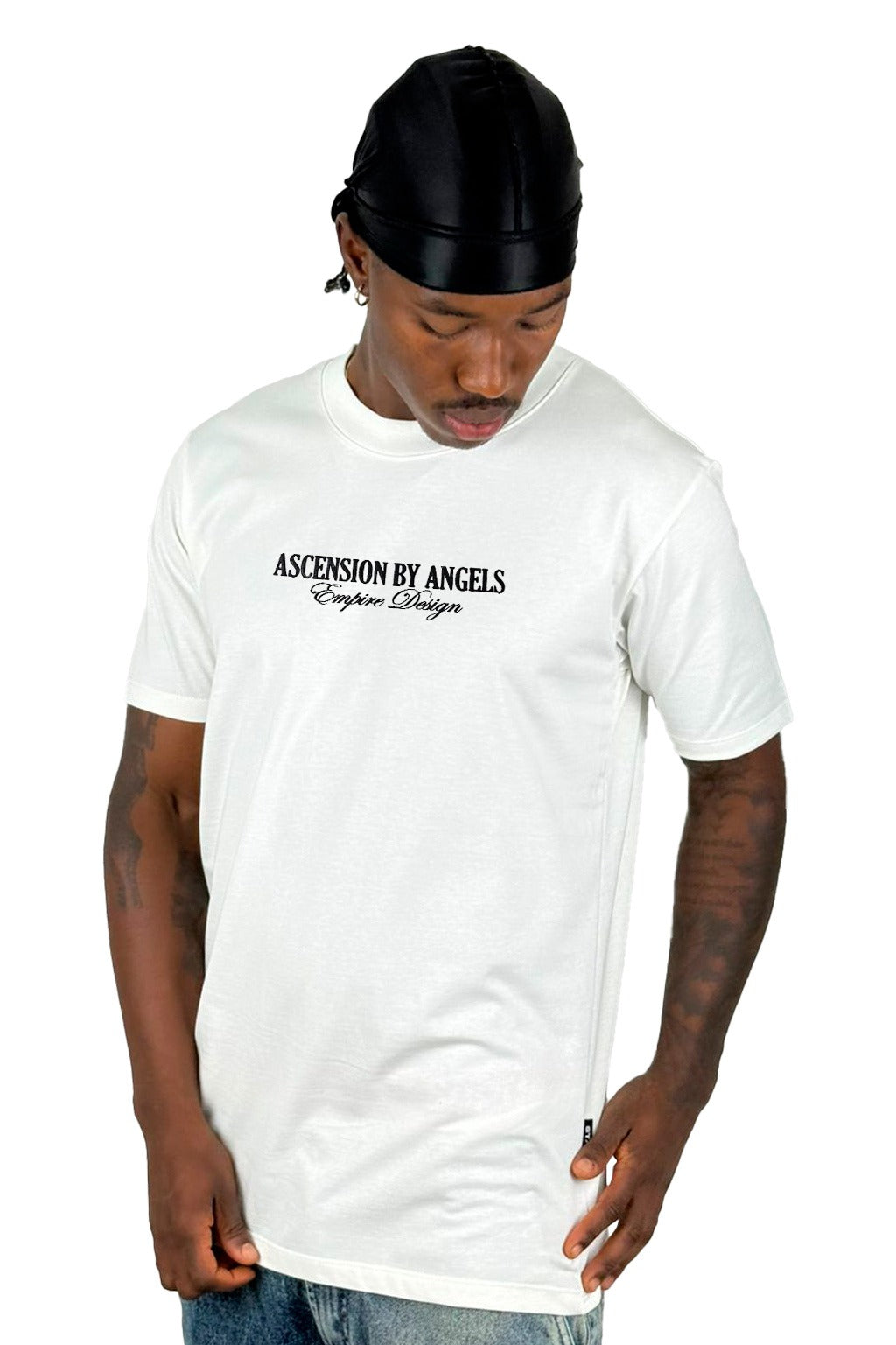 Camiseta Crudo Ascension By Angels Alto Gramaje