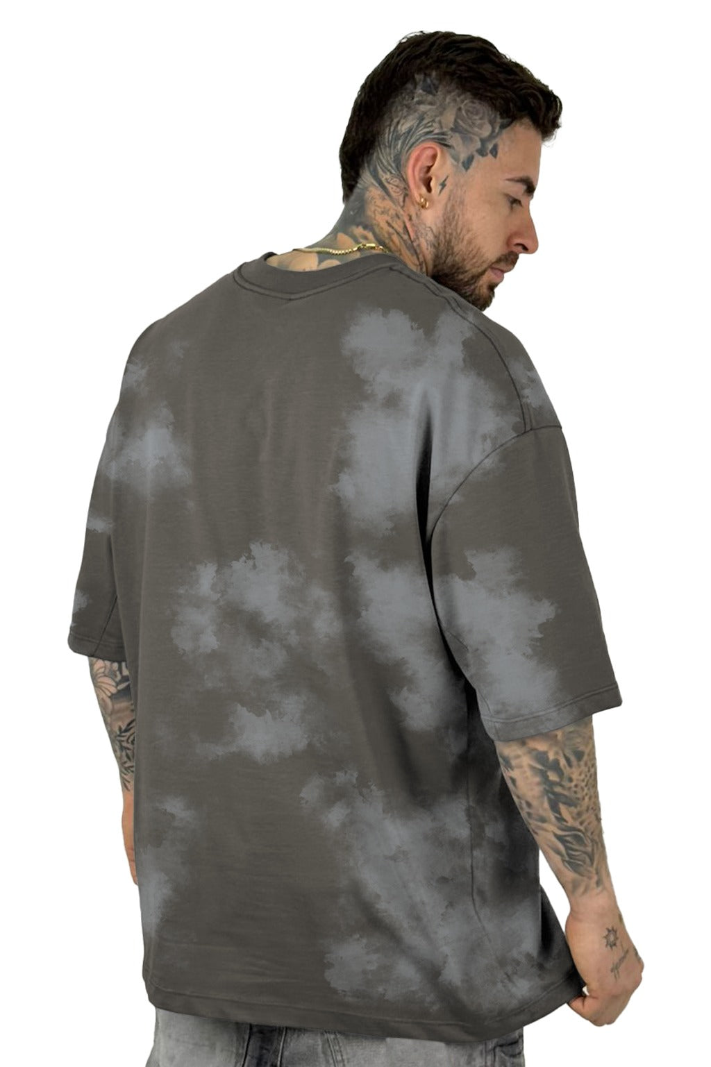 Oversize Gris Humo Dominance Alto Gramaje