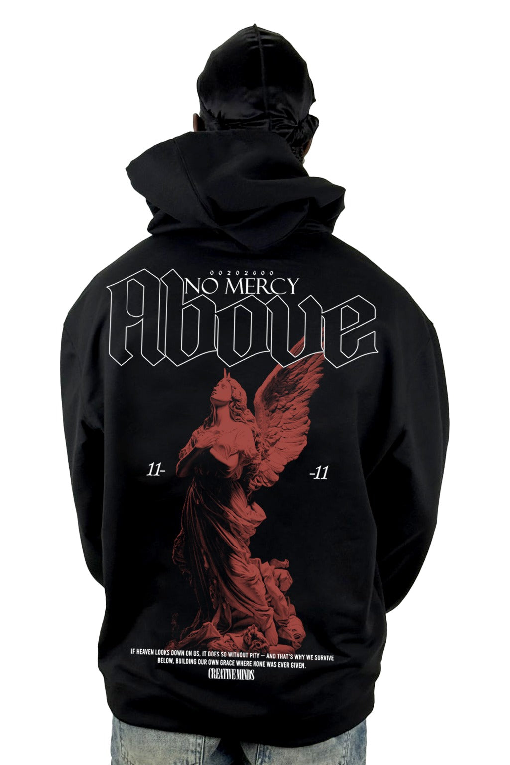 Buzo Capucha Negro No Mercy Above