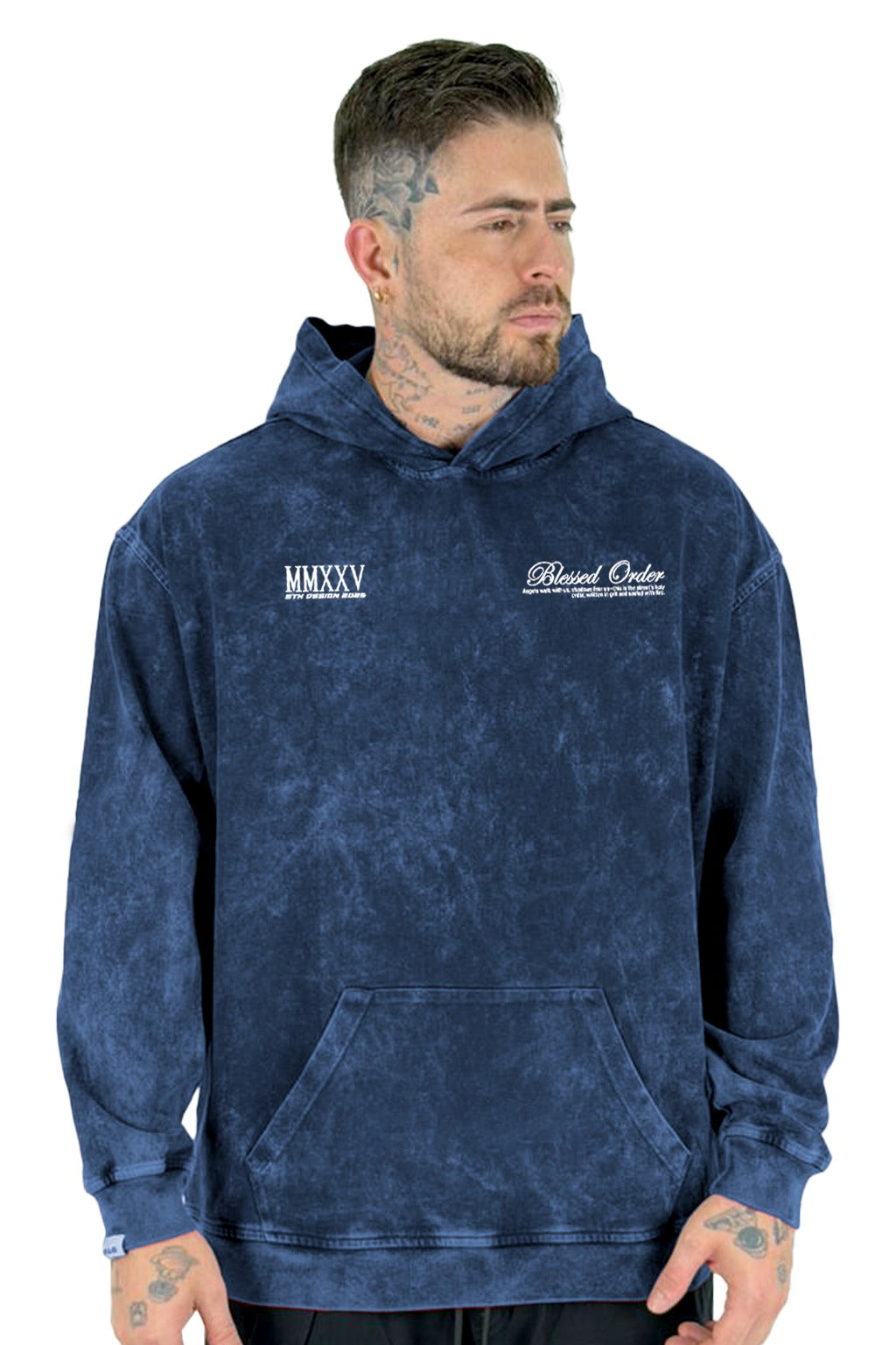 Buzo Azul sky Blessed Order MMXXV