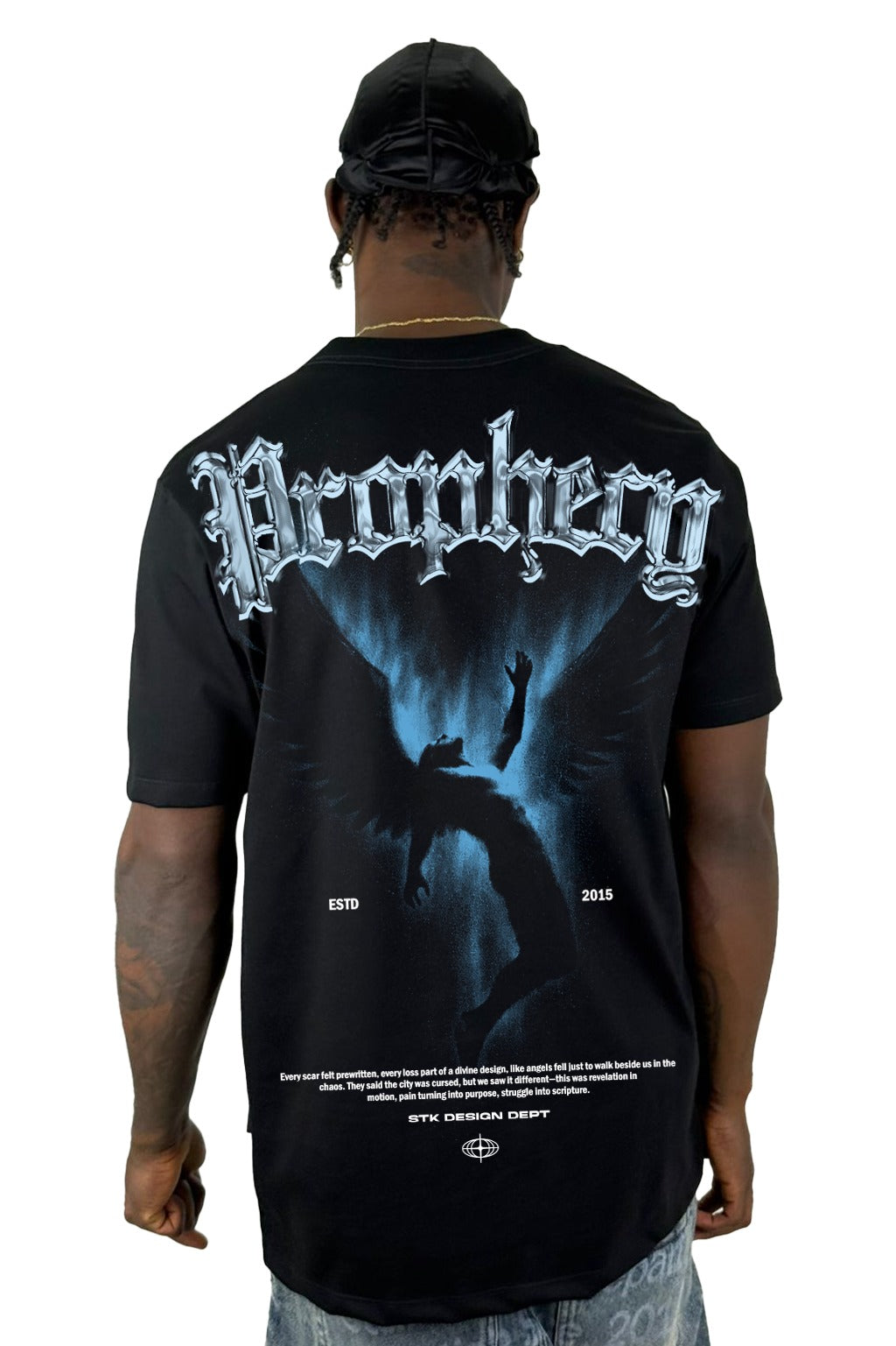 Camiseta Negra Prophecy Alto Gramaje