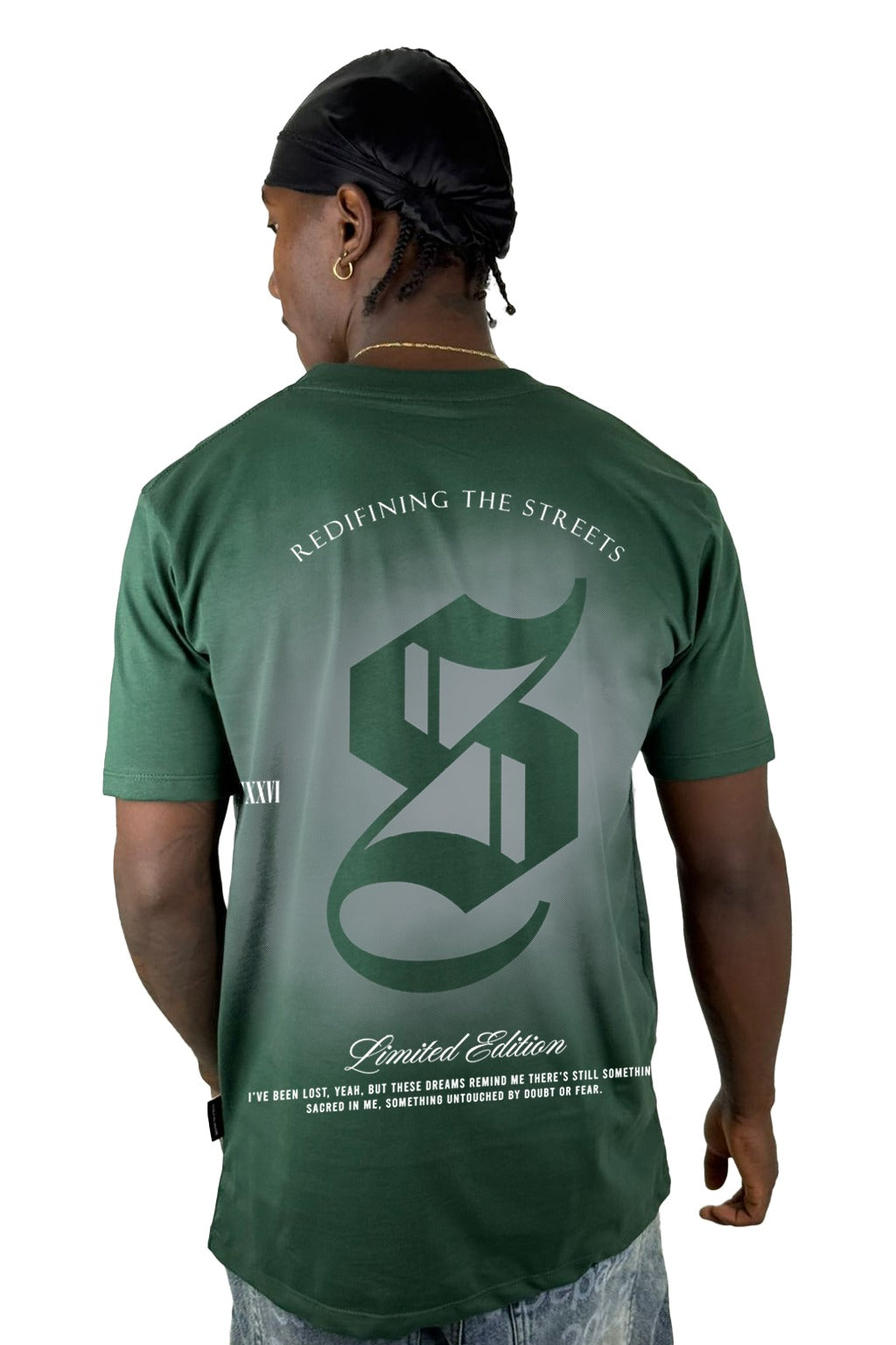 Camiseta Verde Redifining The Streets Alto Gramaje