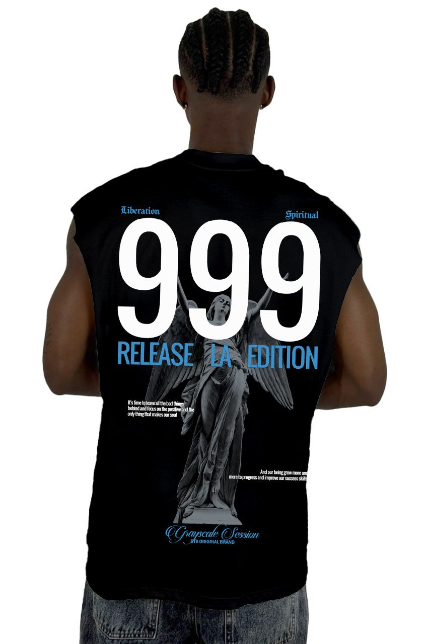 Camisilla Negra 999 Release La Edition Alto Gramaje