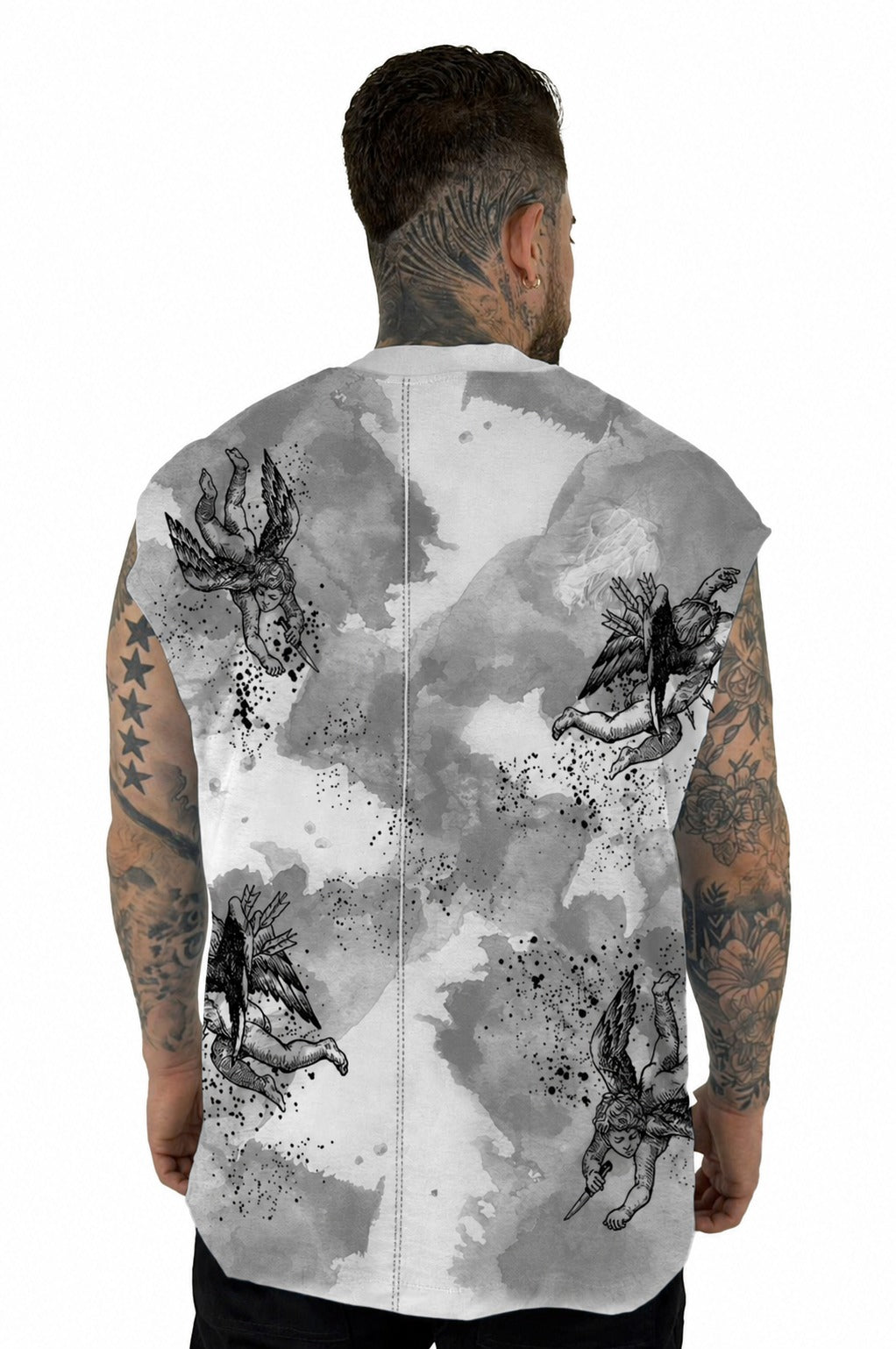 Camisilla Crudo Costura Fallen Gaints Alto Gramaje