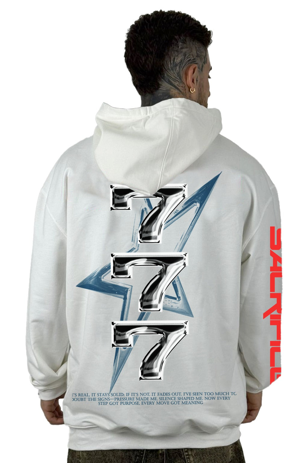 Buzo Capucha Crudo Neber Lies 777