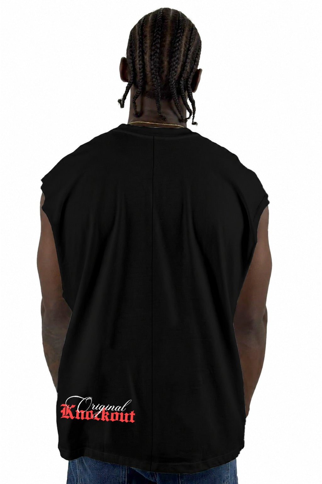Camisilla Negra knock out Alto Gramaje