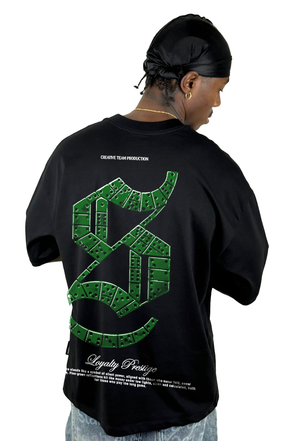 Oversize Negra Loyalty Prestige Alto Gramaje