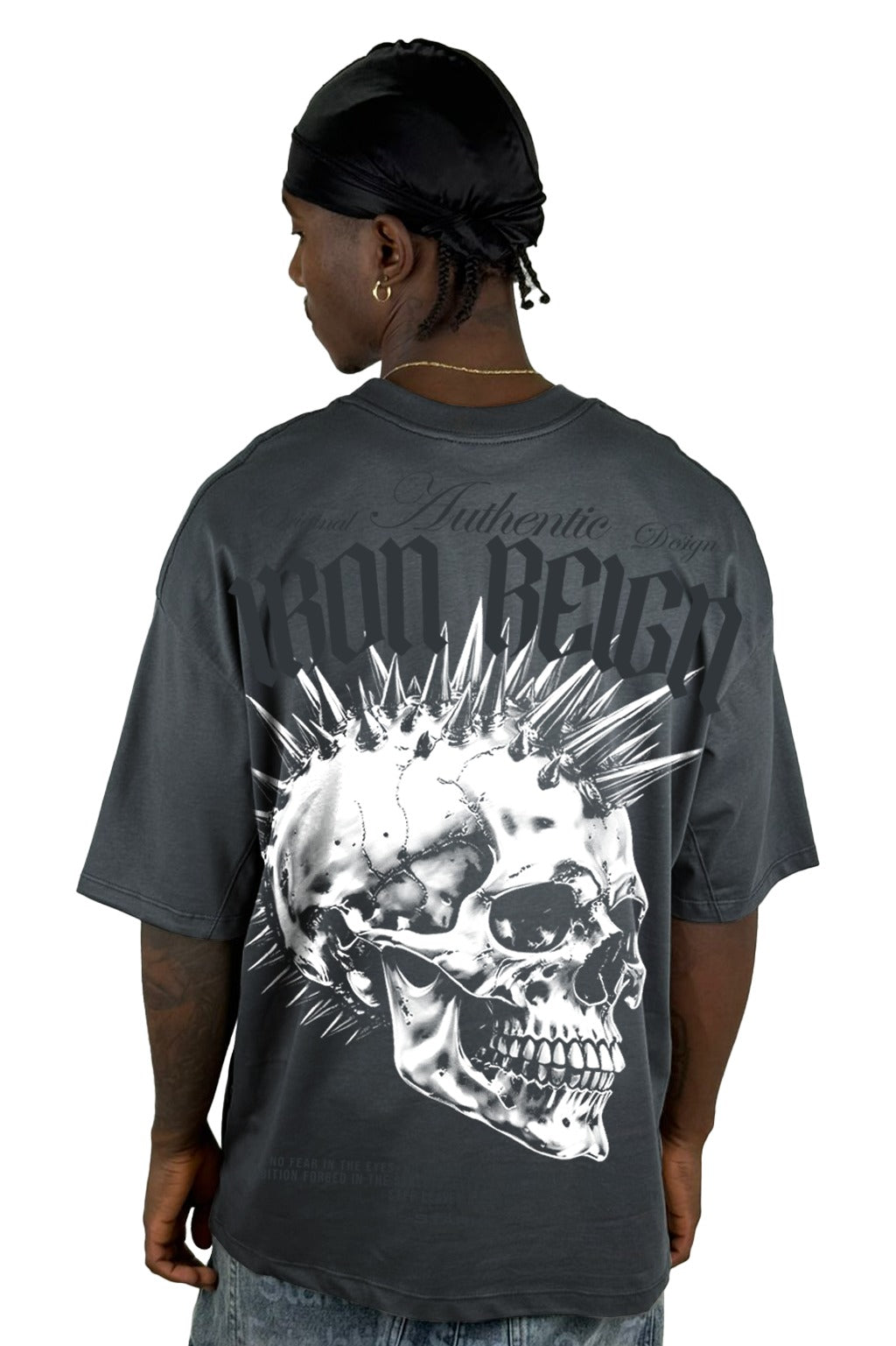 Oversize Gris Ibon Reign Alto Gramaje