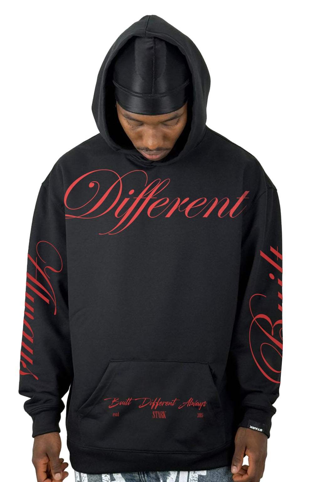 Buzo Capucha Negro Different