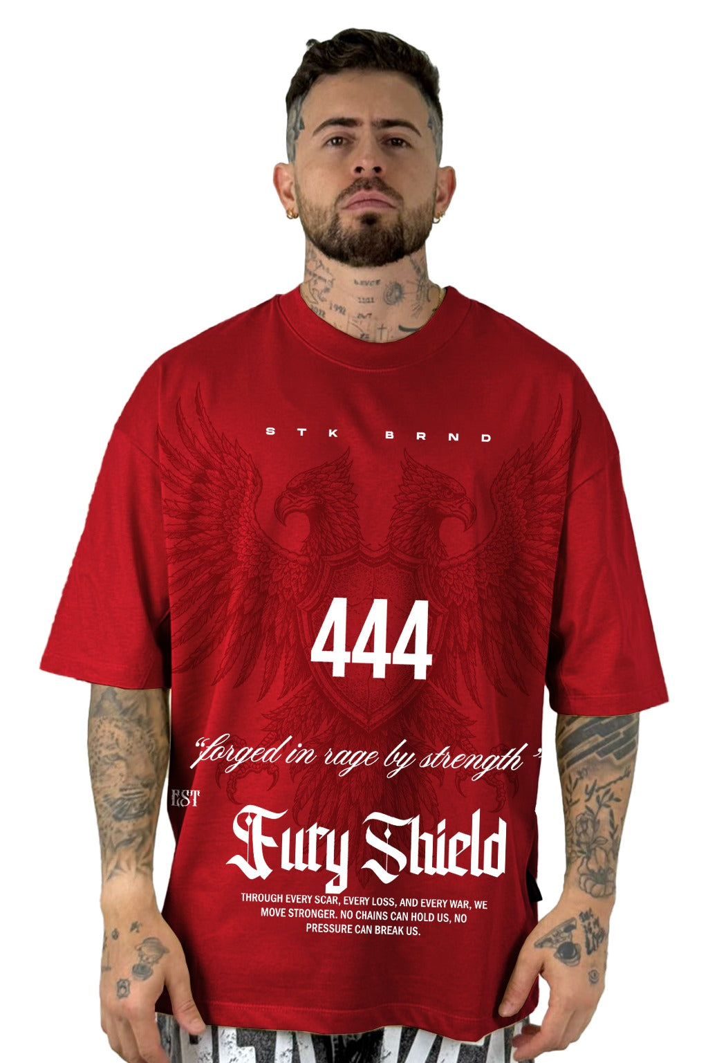 Oversize Roja Futy Shield 444 Alto Gramaje