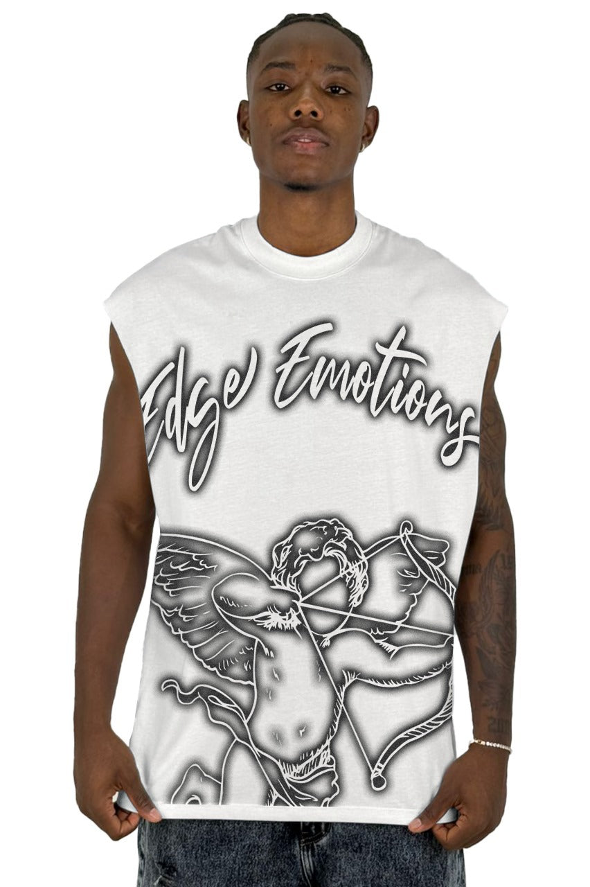 Camisilla Crudo Edge Emotions Alto Gramaje