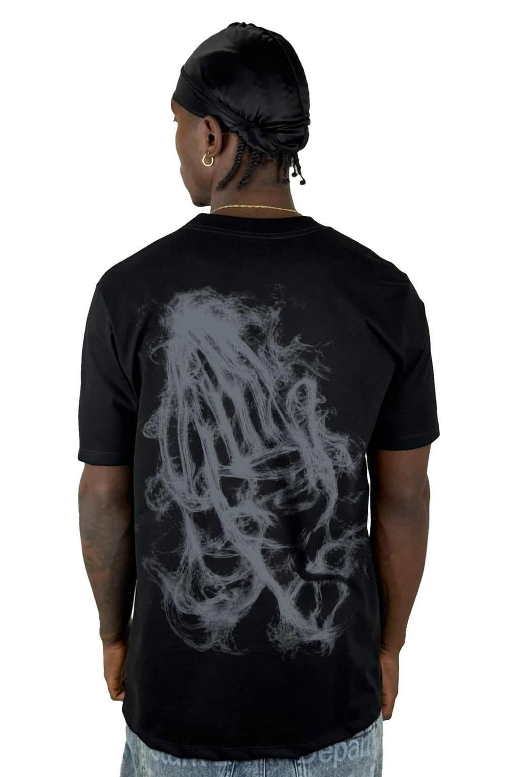 Camiseta Negra One God Alto Gramaje