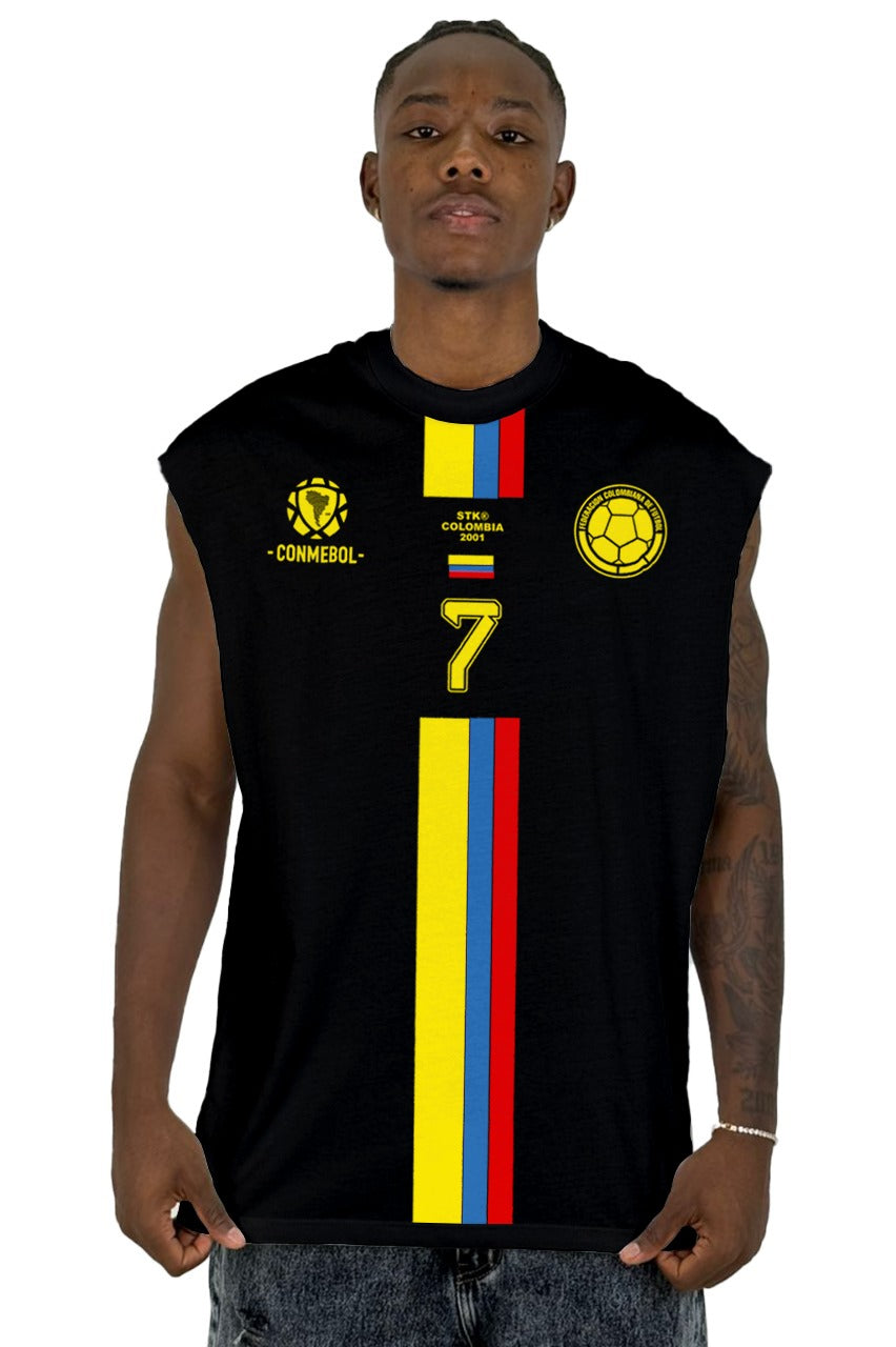Camisilla Negra Luis Diaz Alto Gramaje