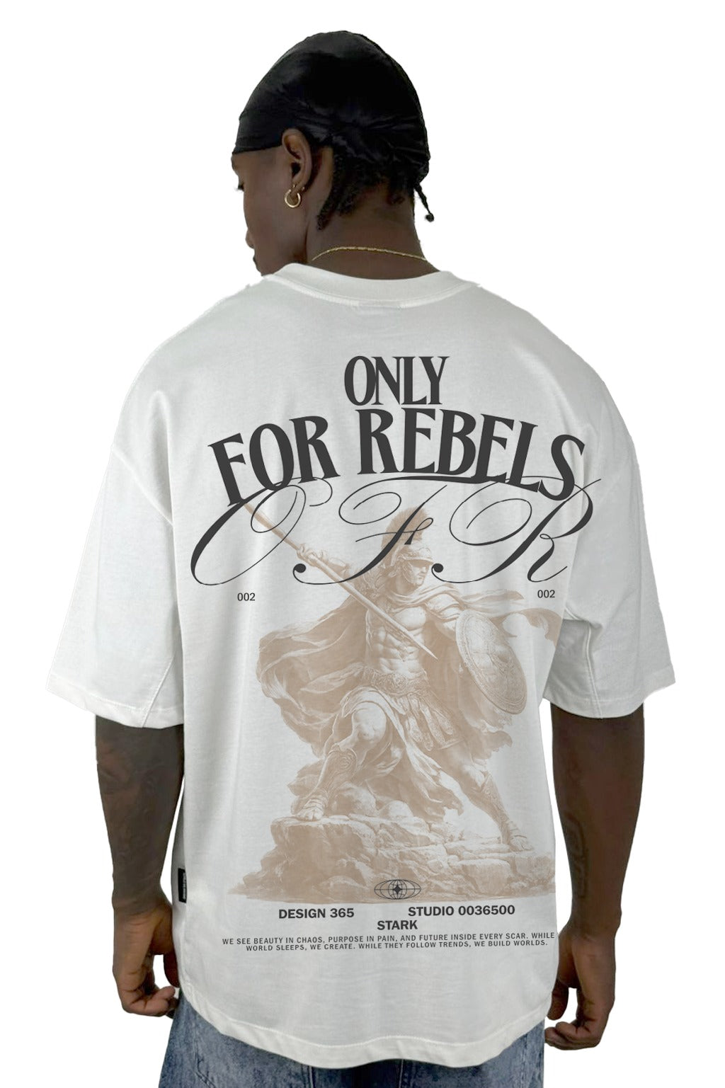 Oversize Crudo Only For Rebels Alto Gramaje