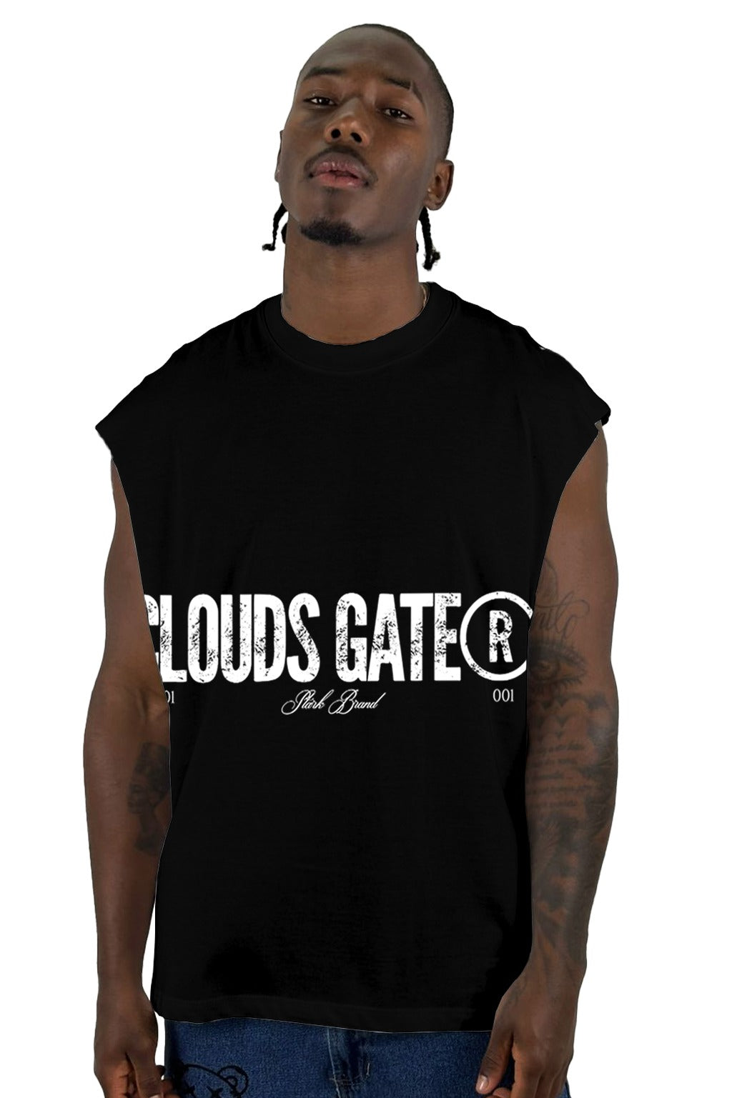 Camisilla Negra Clouds Gate Alto Gramaje