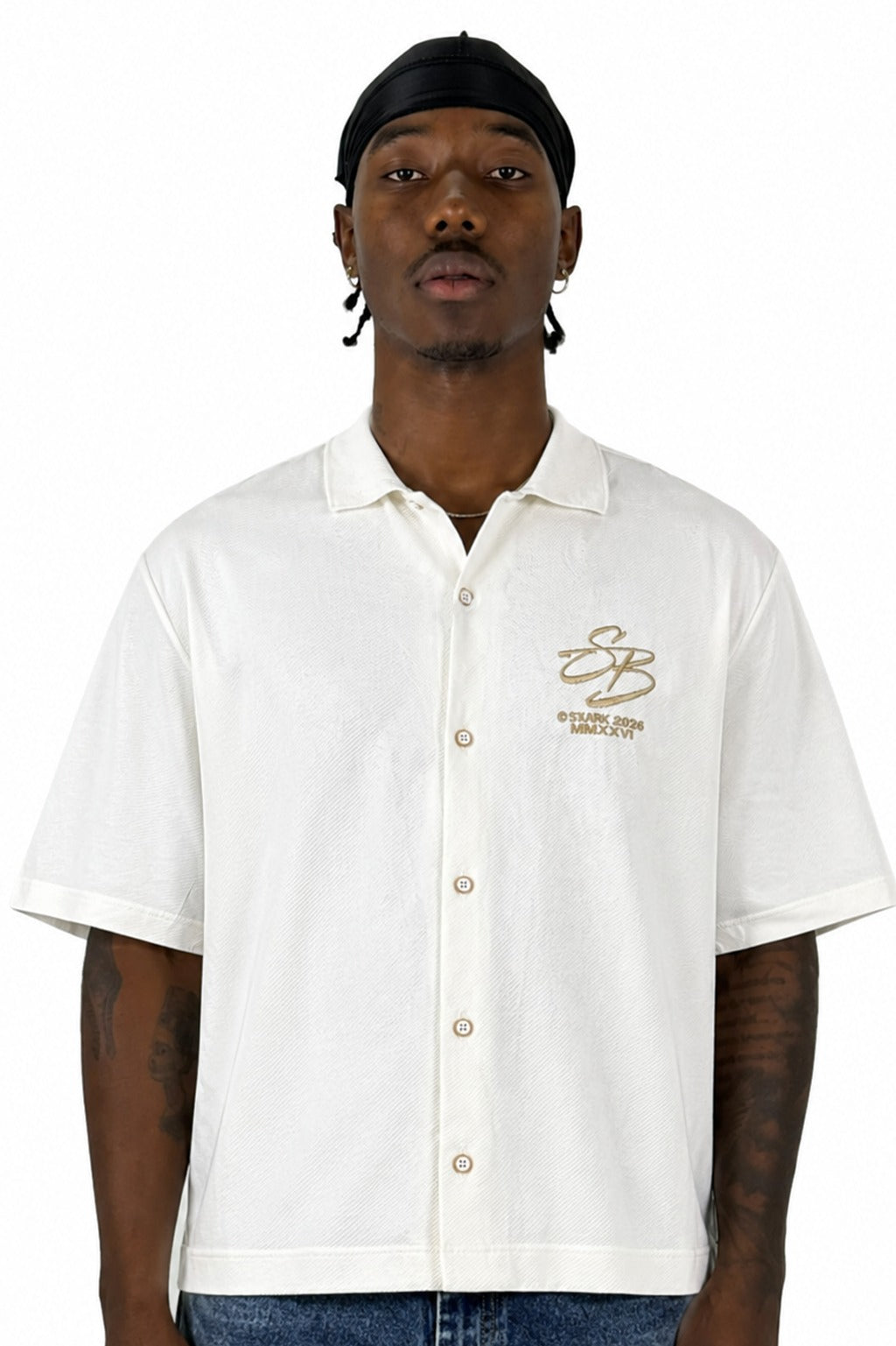 Camisa Crudo Boxy SB Cuello Clasico