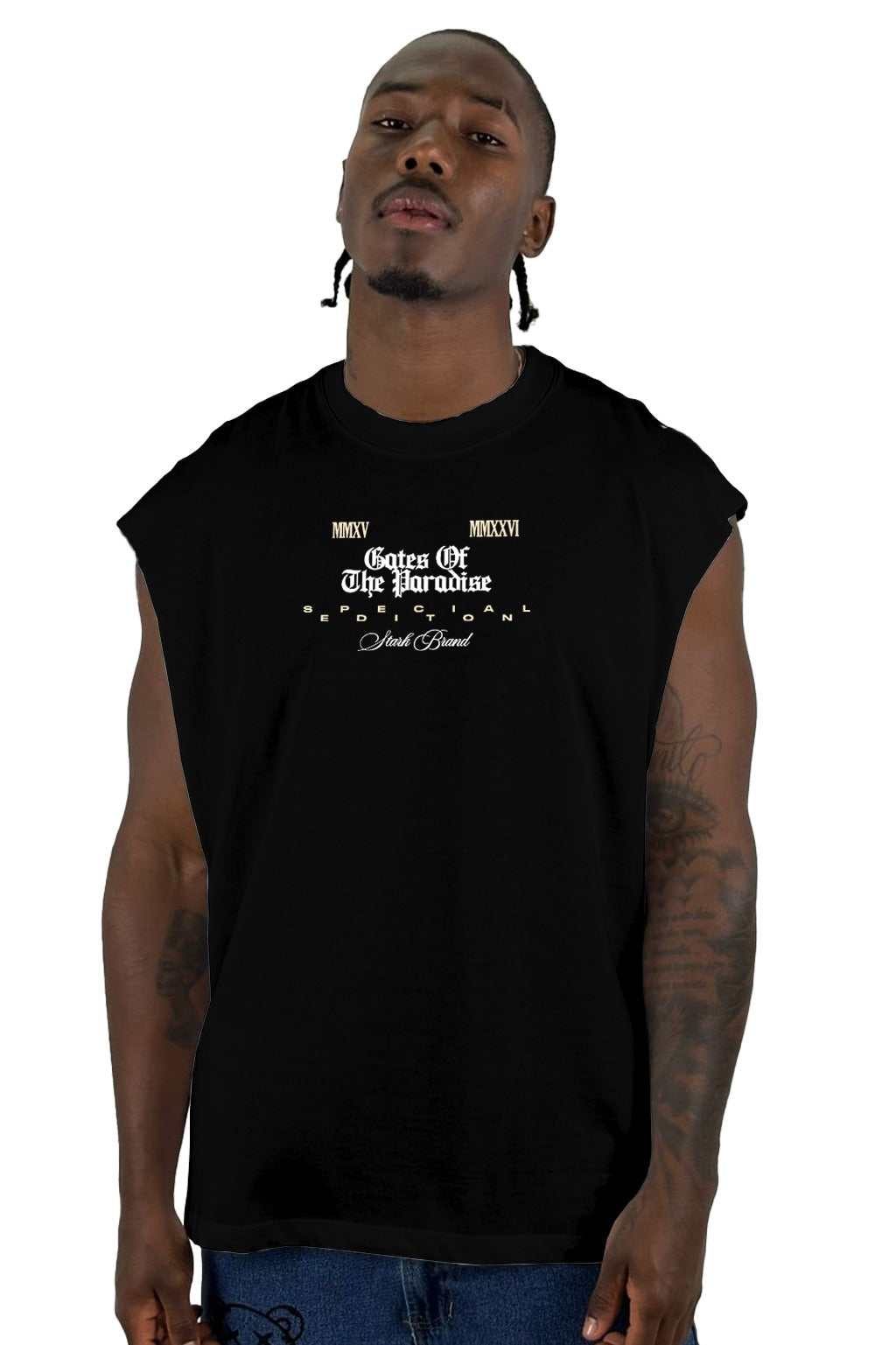 Camisilla Negra Gates Of The Paradise 444 Alto Gramaje