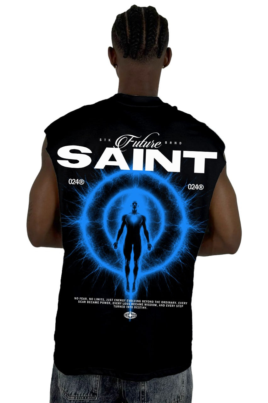Camisilla Negra Future Saint Alto Gramaje