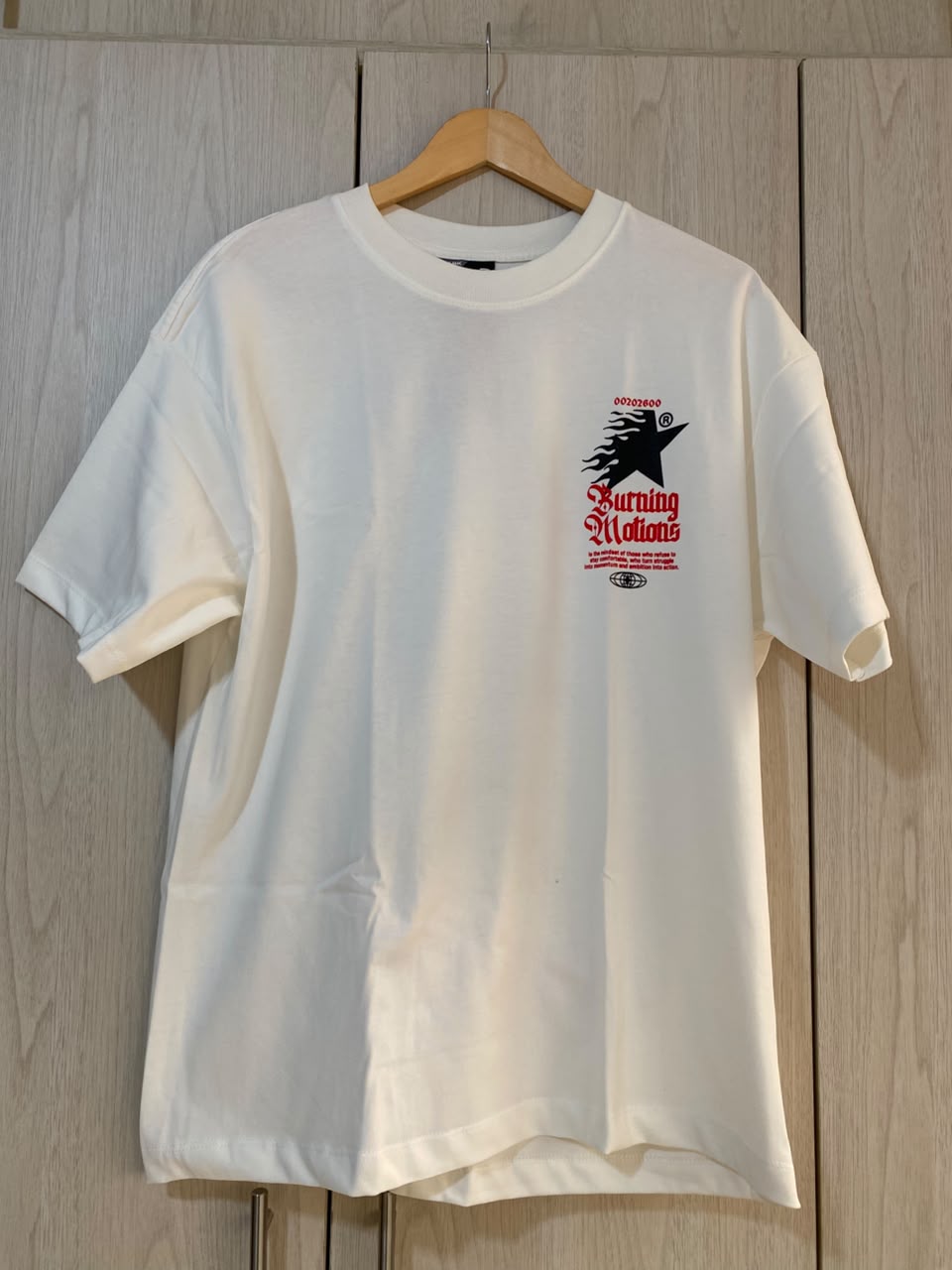 Oversize Crudo Burning Motions Alto Gramaje