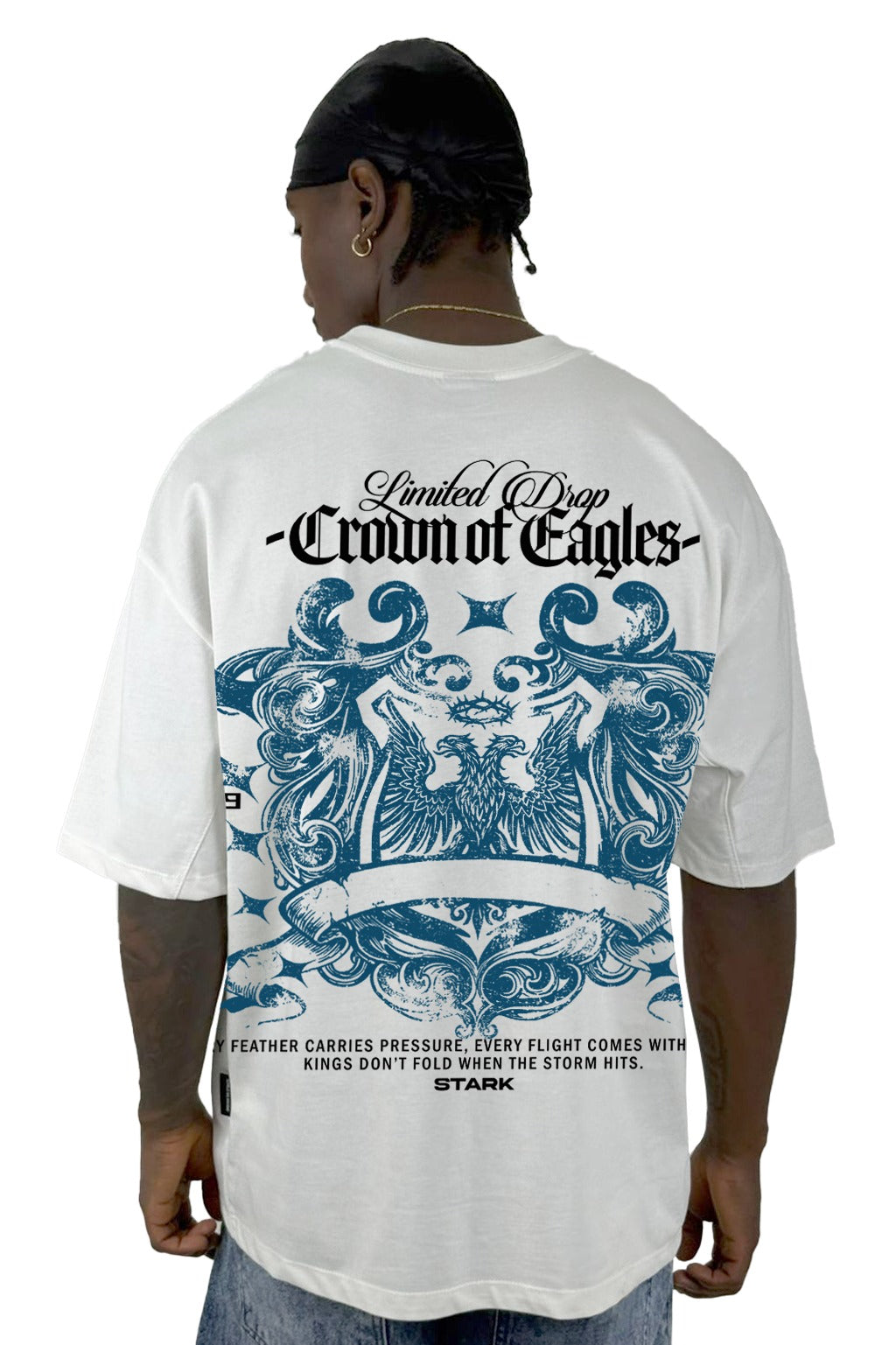 Oversize Crudo Crown of Eagles Alto Gramaje
