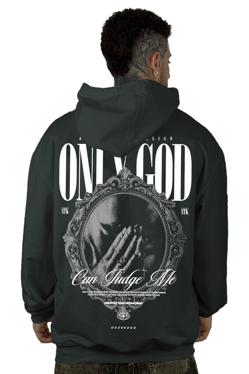 Buzo Capucha Gris Only God