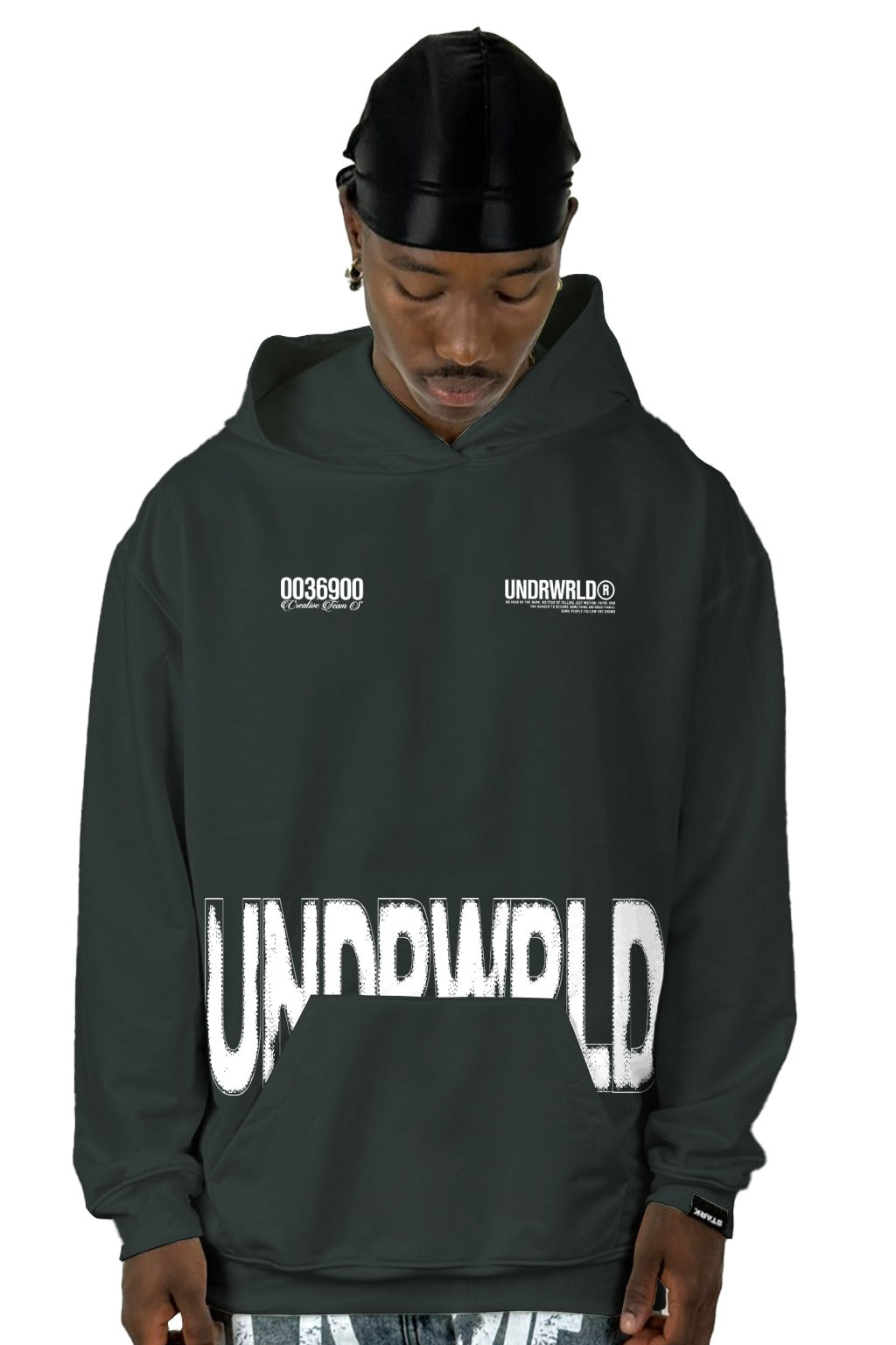 Buzo Capucha Gris Undrwrld