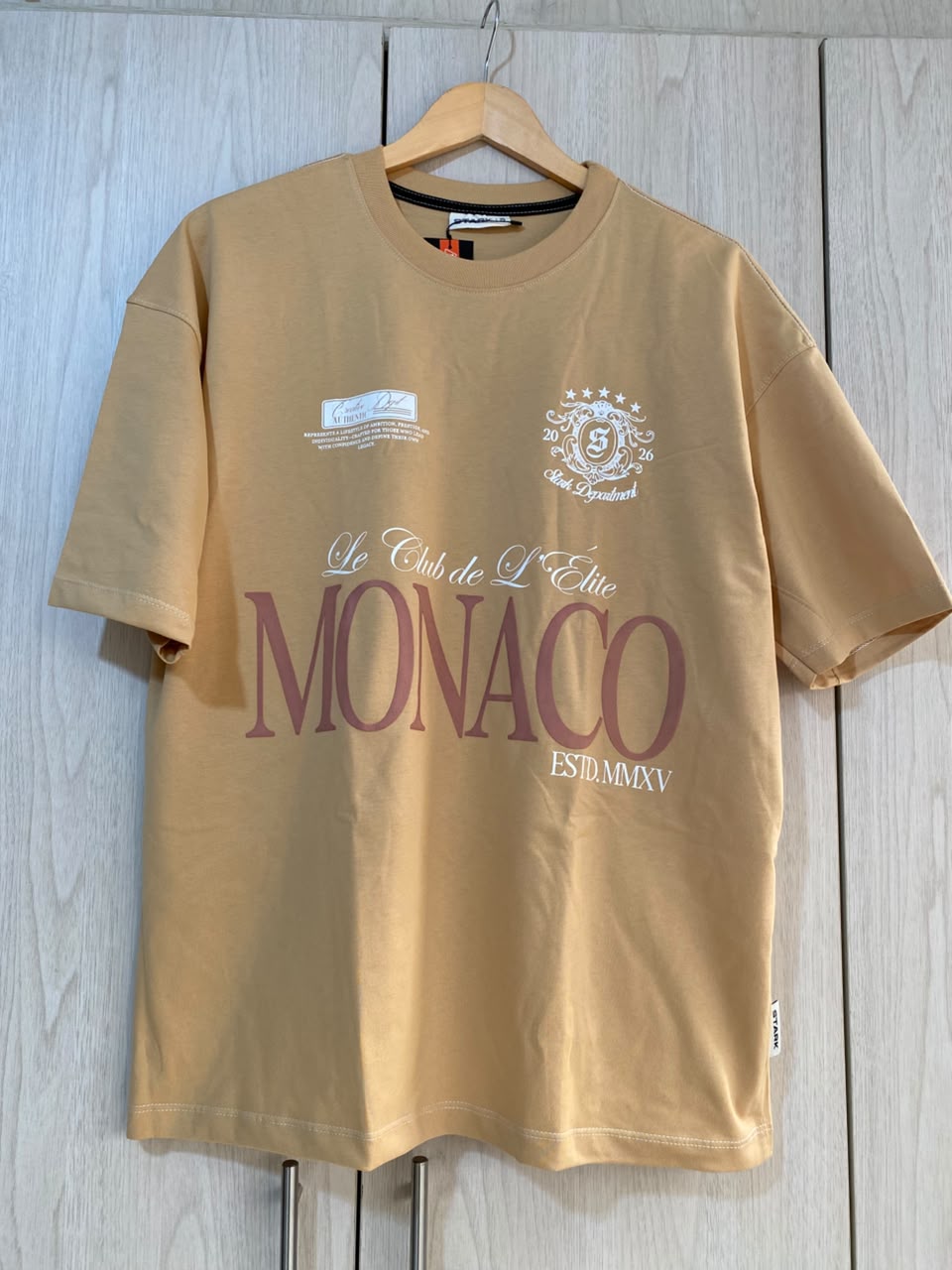 Oversize Beige Camel Monaco Alto Gramaje
