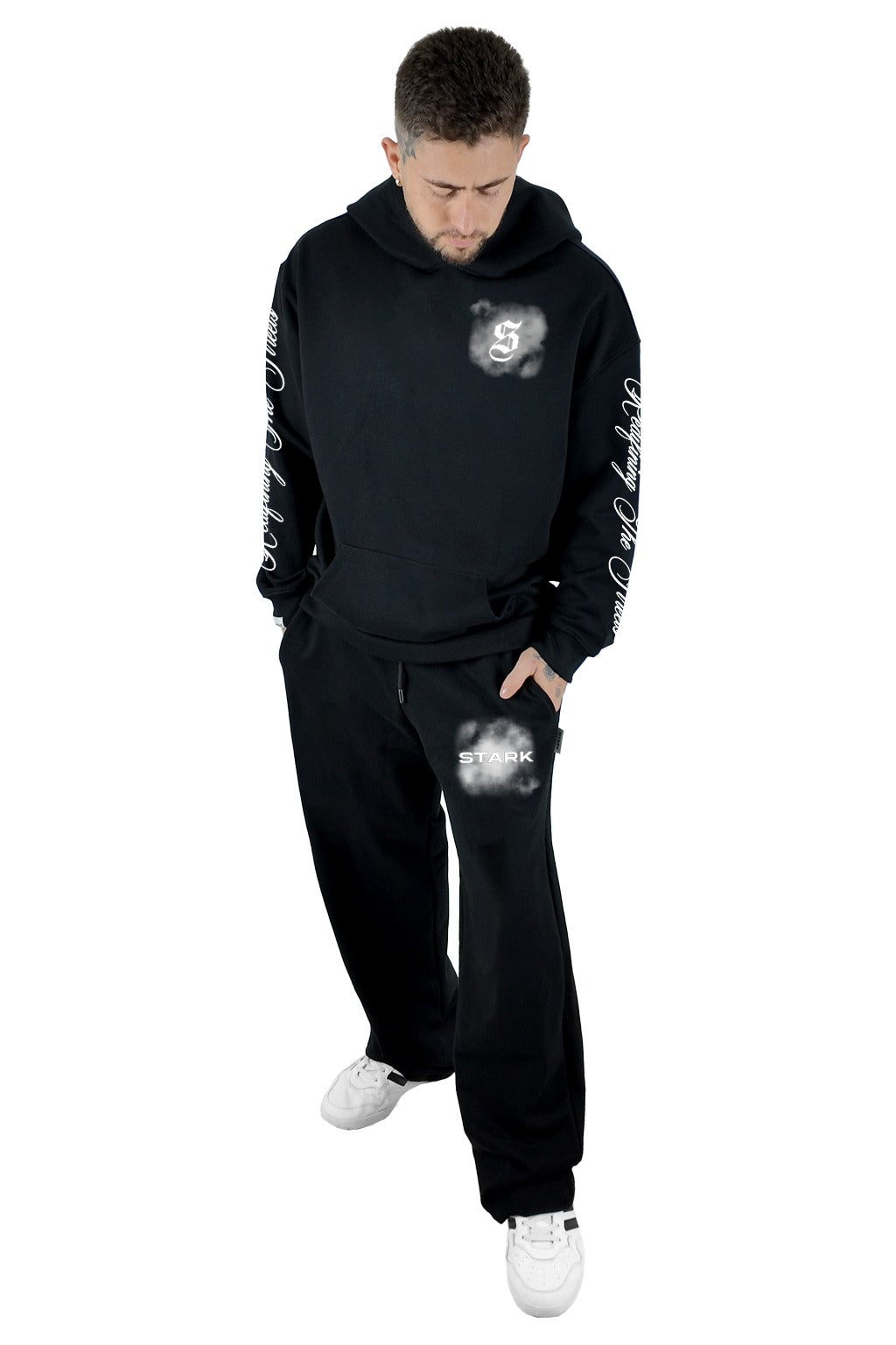 Conjunto Premium Negro S Humo Stark