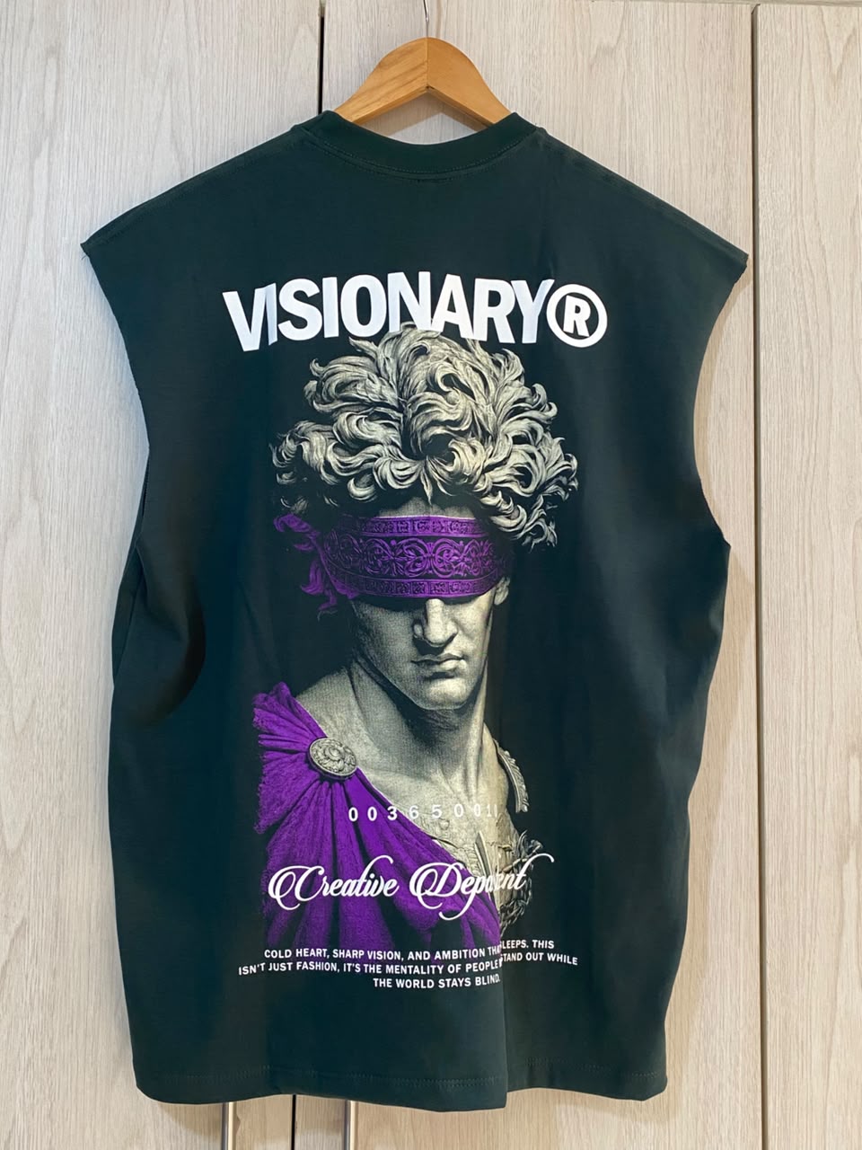Camisilla Verde Visionary Alto Gramaje