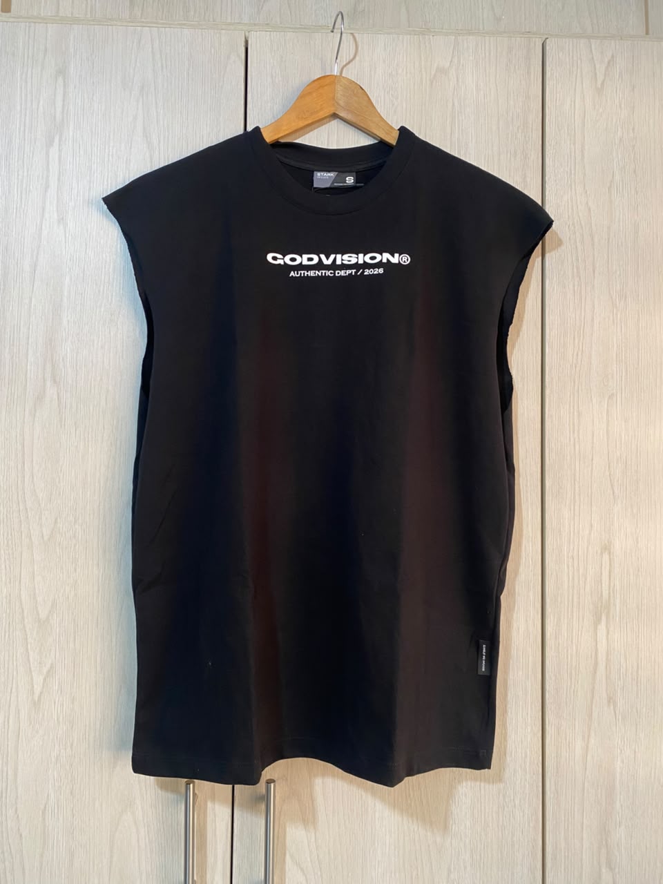 Camisilla Negra Godvision Alto Gramaje