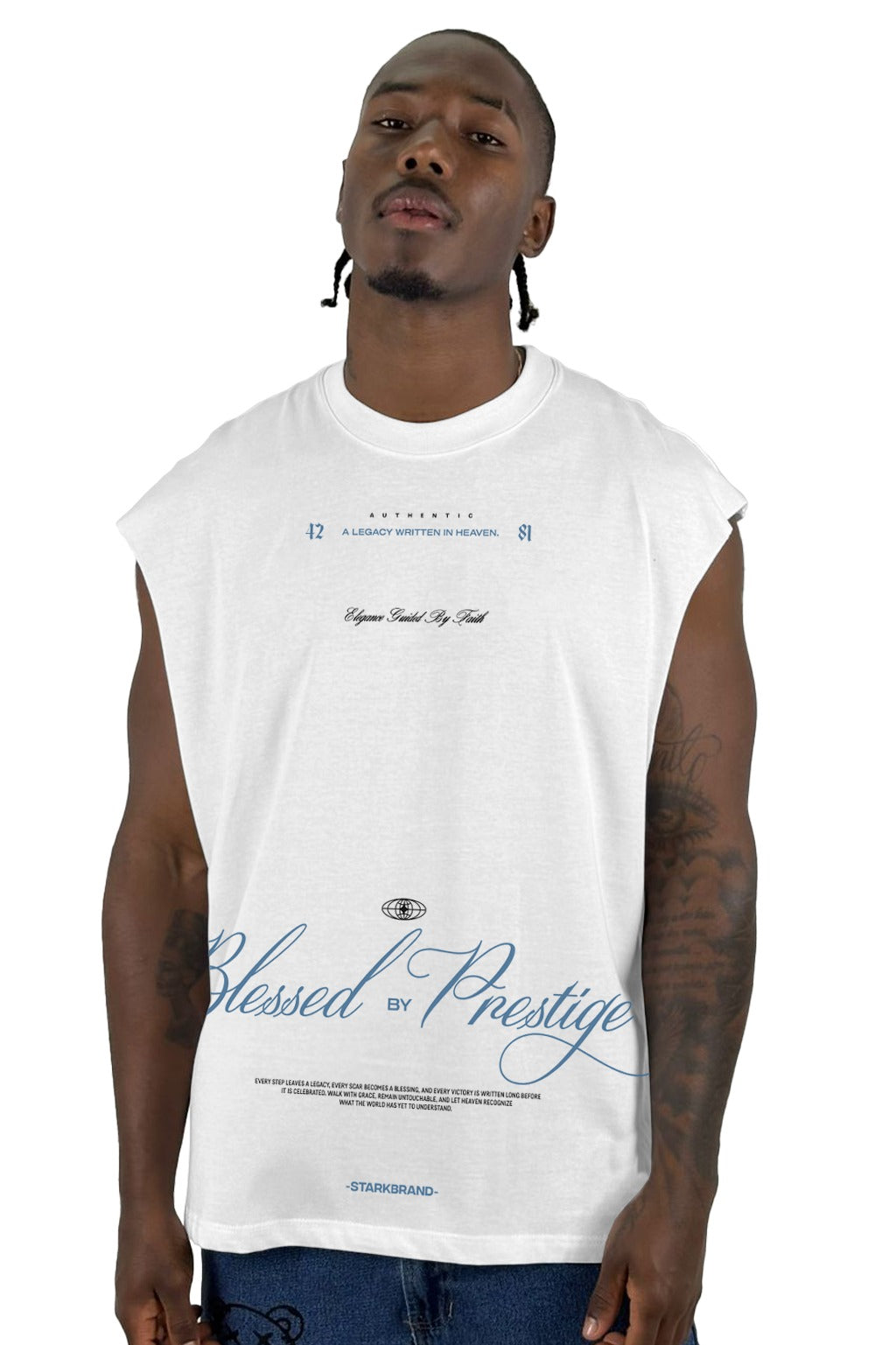 Camisilla Crudo Blessed Prestige Alto Gramaje