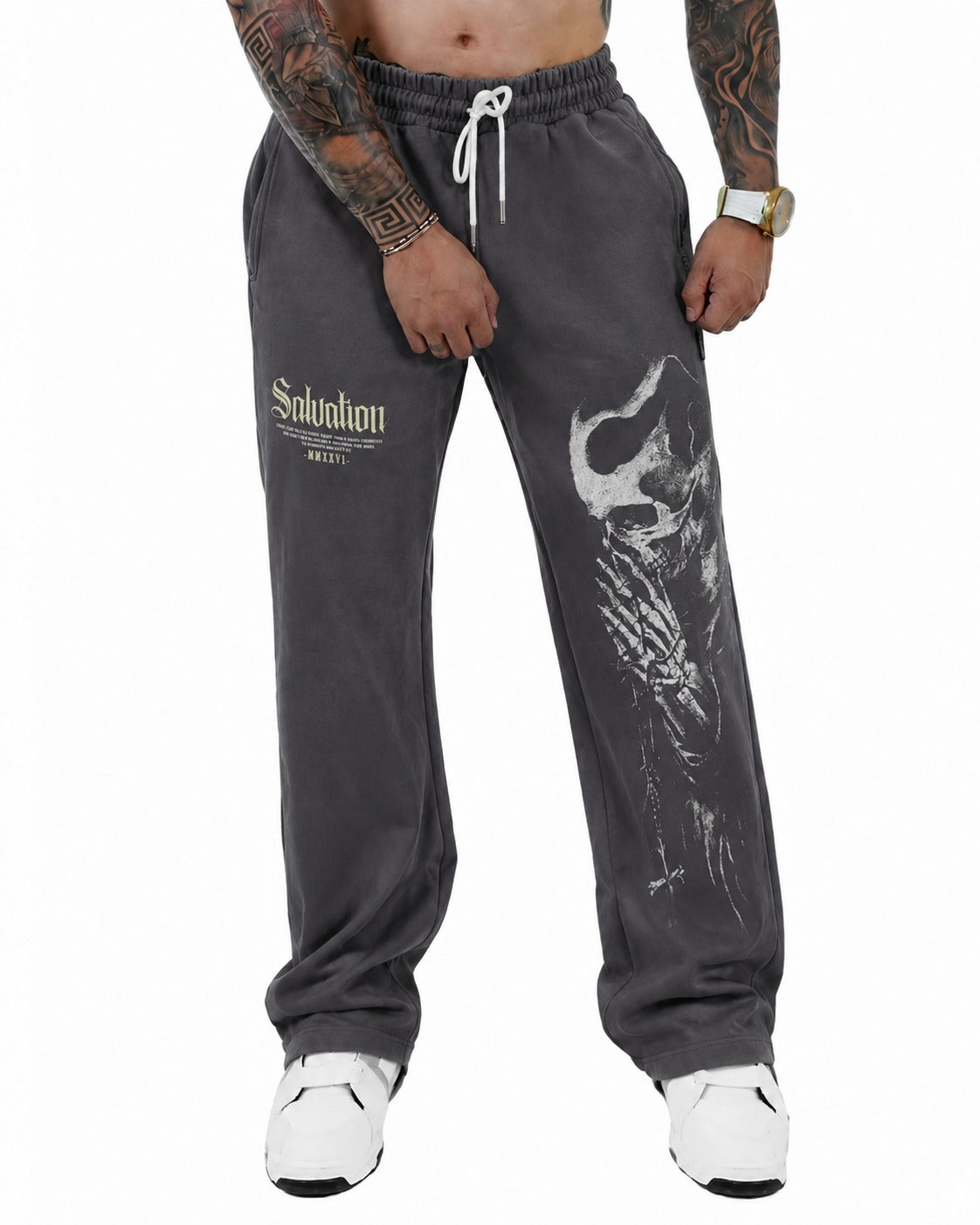 Sudadera Gris Salvation
