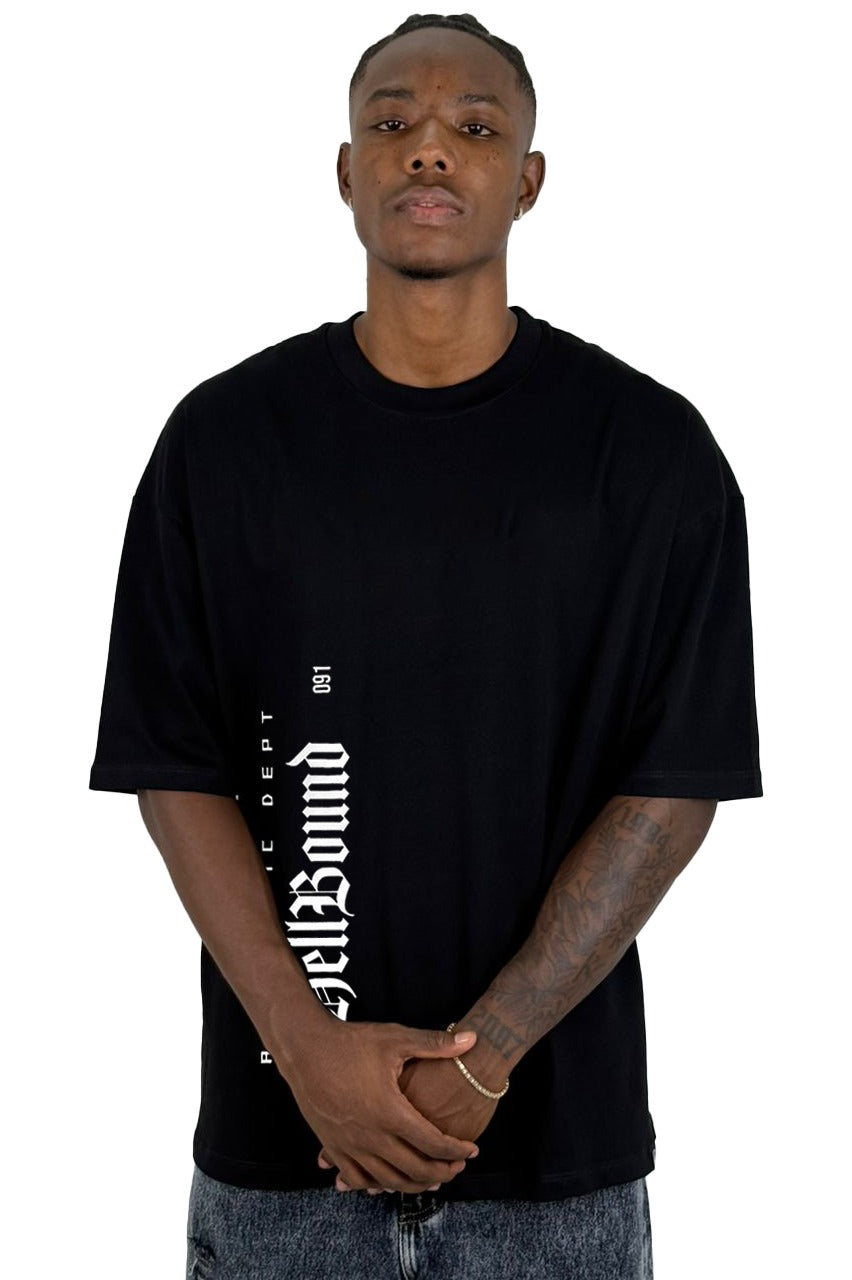 Oversize Negra Hell Bound Alto Gramaje