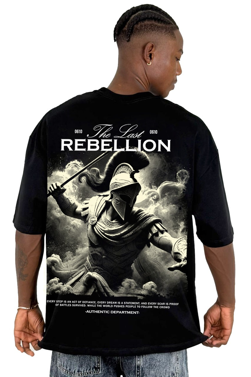 Oversize Negra Rebellion Alto Gramaje