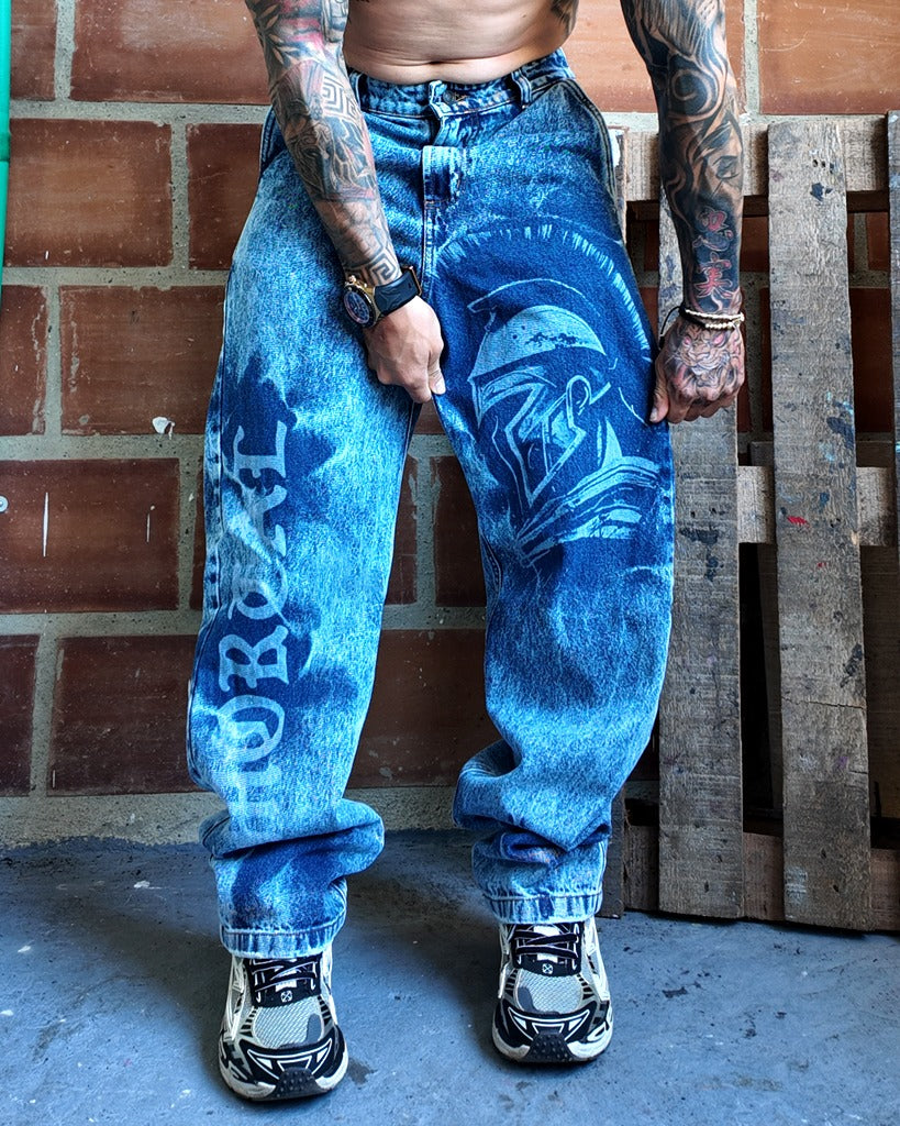 Jean baggy Azul Clasico Inmortal